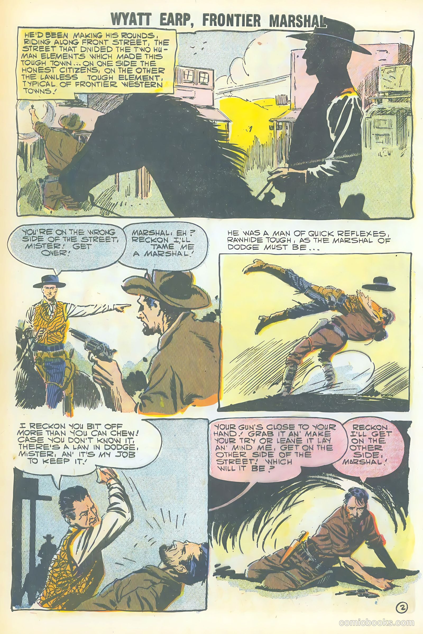 Wyatt Earp, Frontier Marshal #20 — page 4 of 68