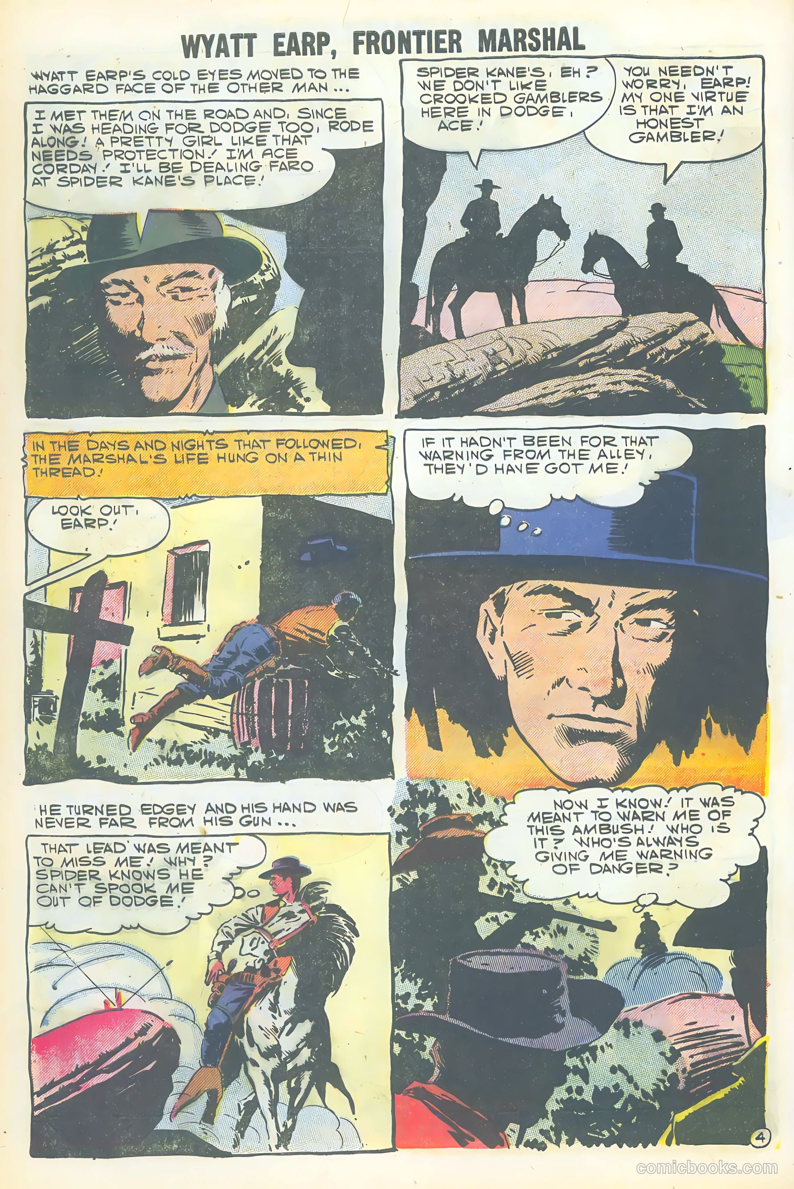 Wyatt Earp, Frontier Marshal #20 — page 6 of 68