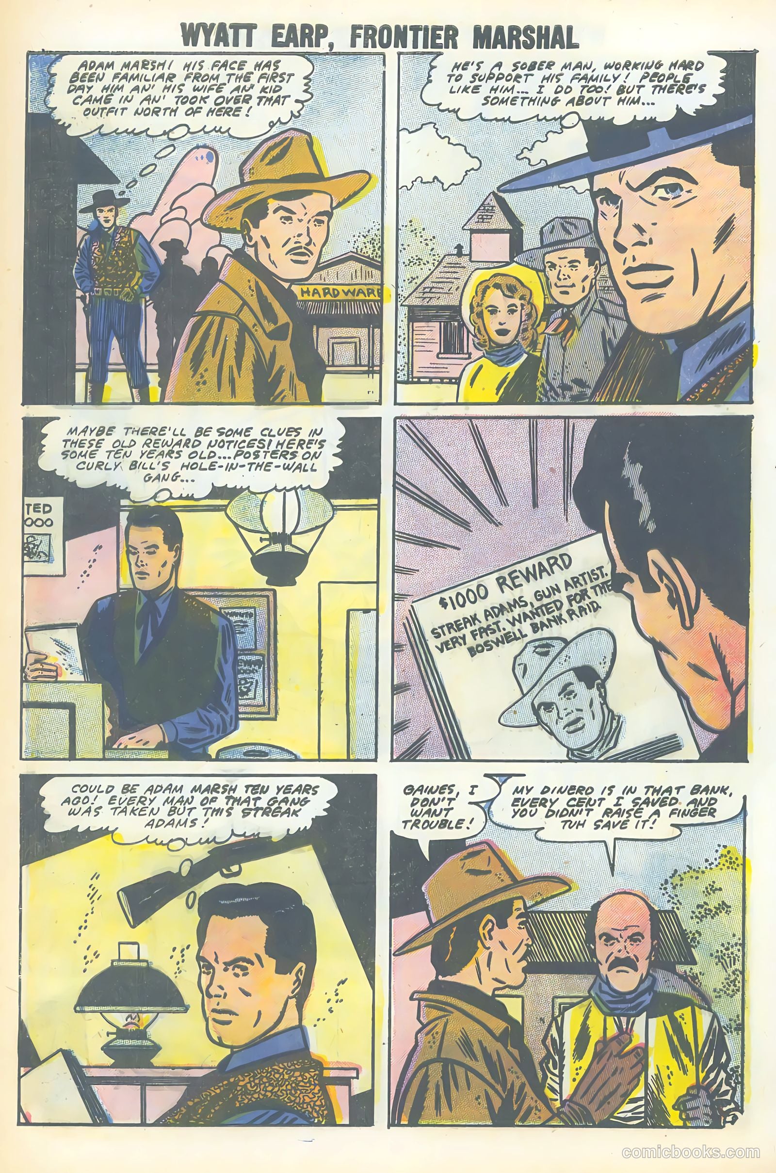 Wyatt Earp, Frontier Marshal #20 — page 12 of 68