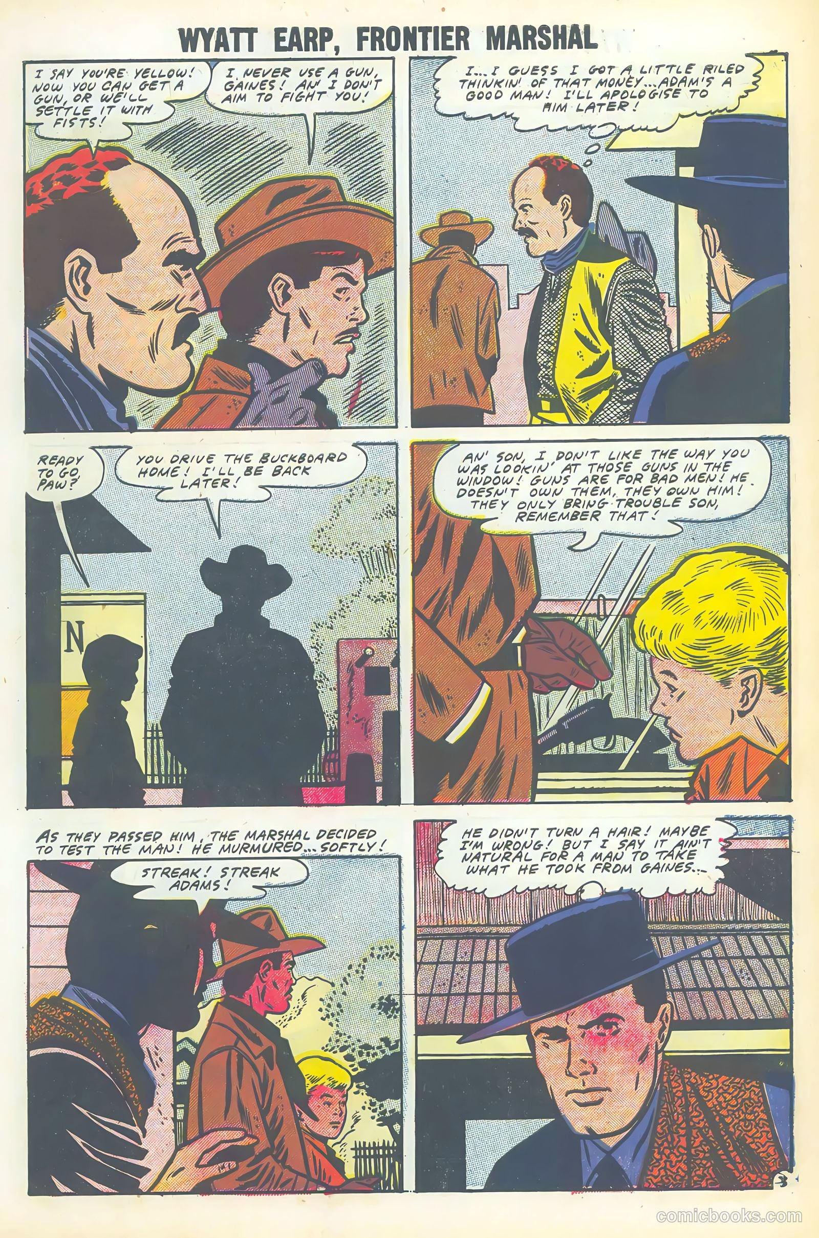 Wyatt Earp, Frontier Marshal #20 — page 13 of 68
