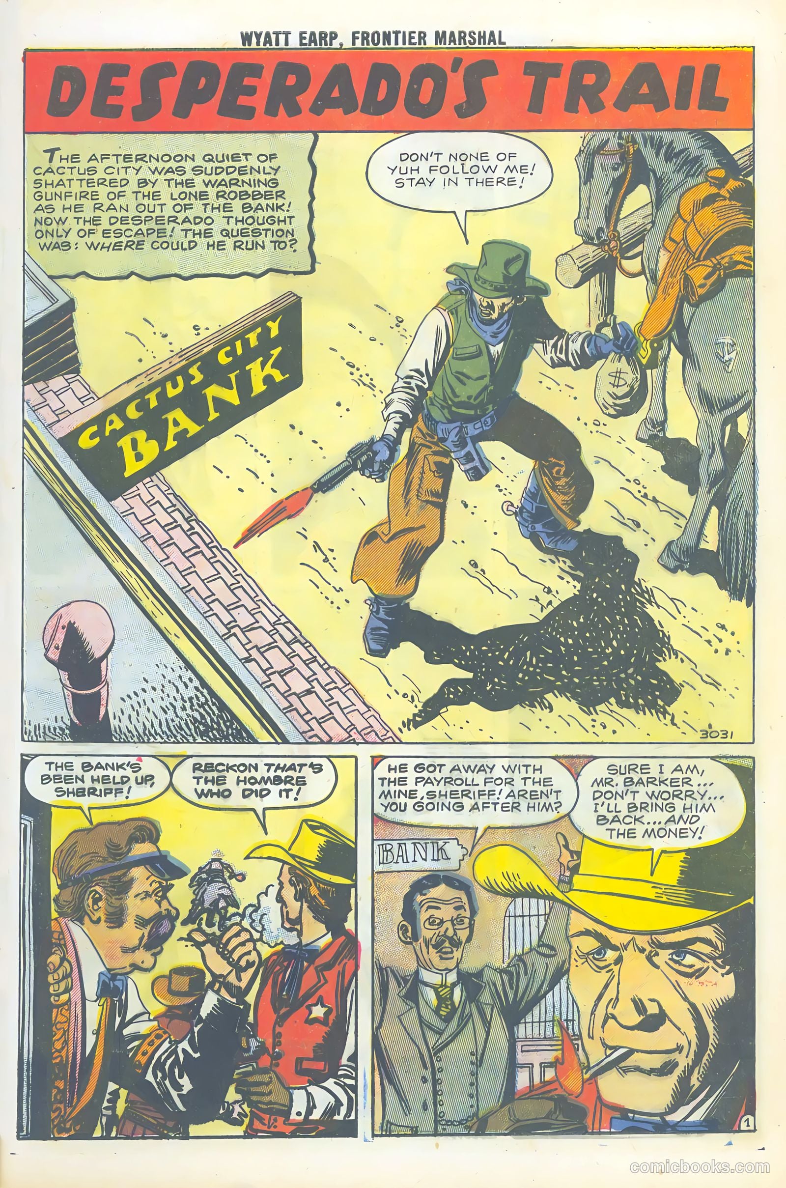Wyatt Earp, Frontier Marshal #20 — page 17 of 68