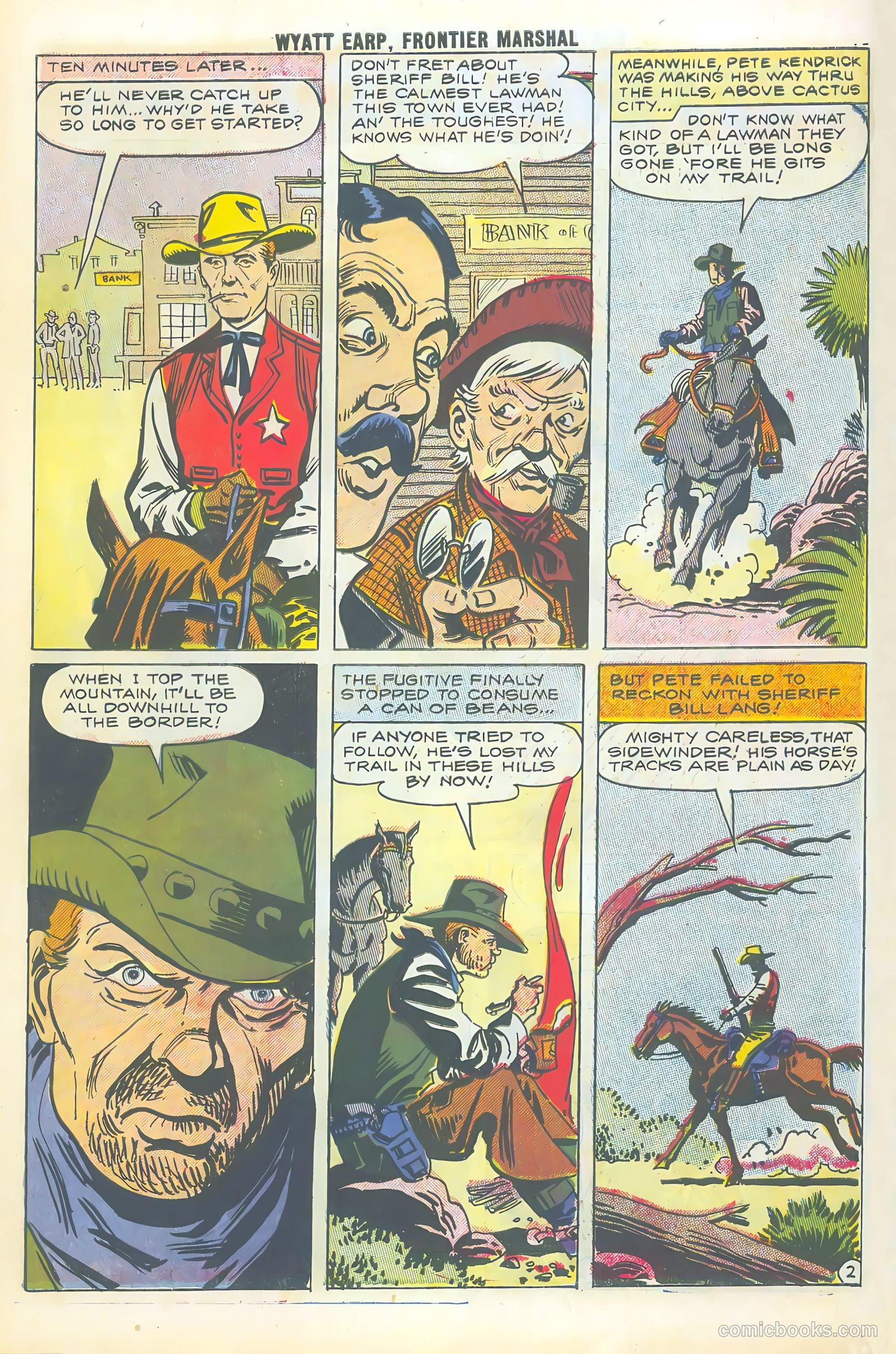 Wyatt Earp, Frontier Marshal #20 — page 18 of 68