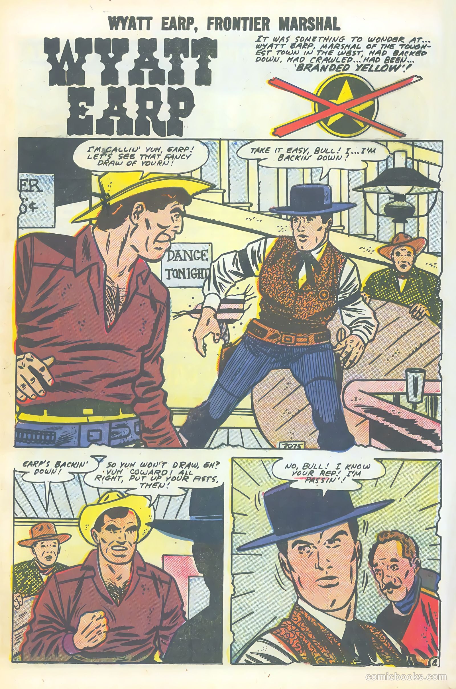 Wyatt Earp, Frontier Marshal #20 — page 22 of 68