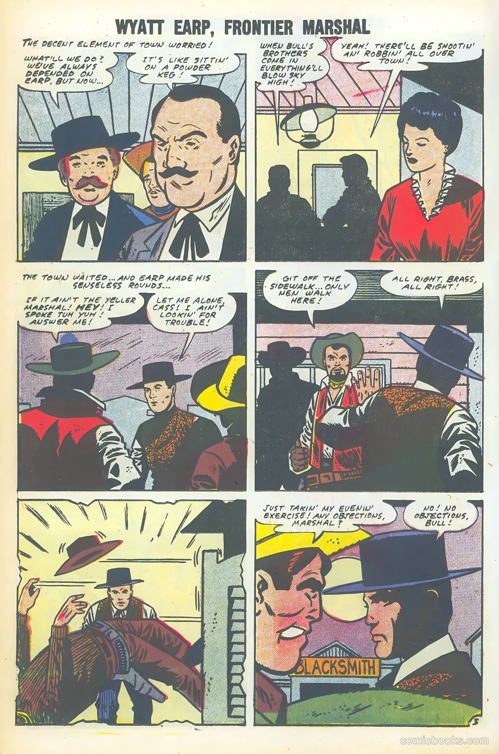 Wyatt Earp, Frontier Marshal #20 — page 24 of 68