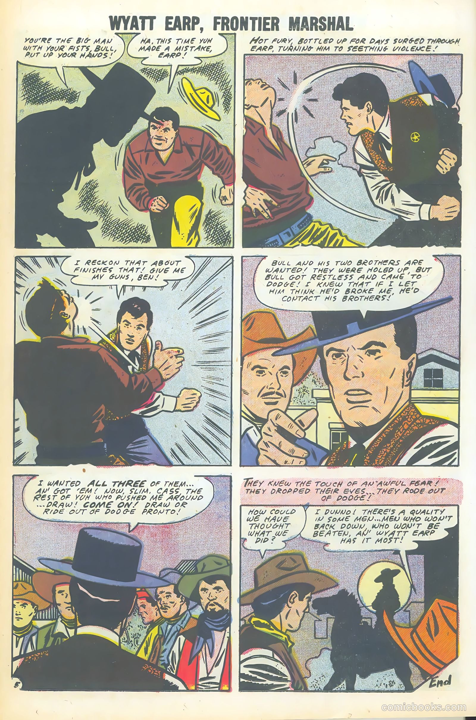 Wyatt Earp, Frontier Marshal #20 — page 26 of 68