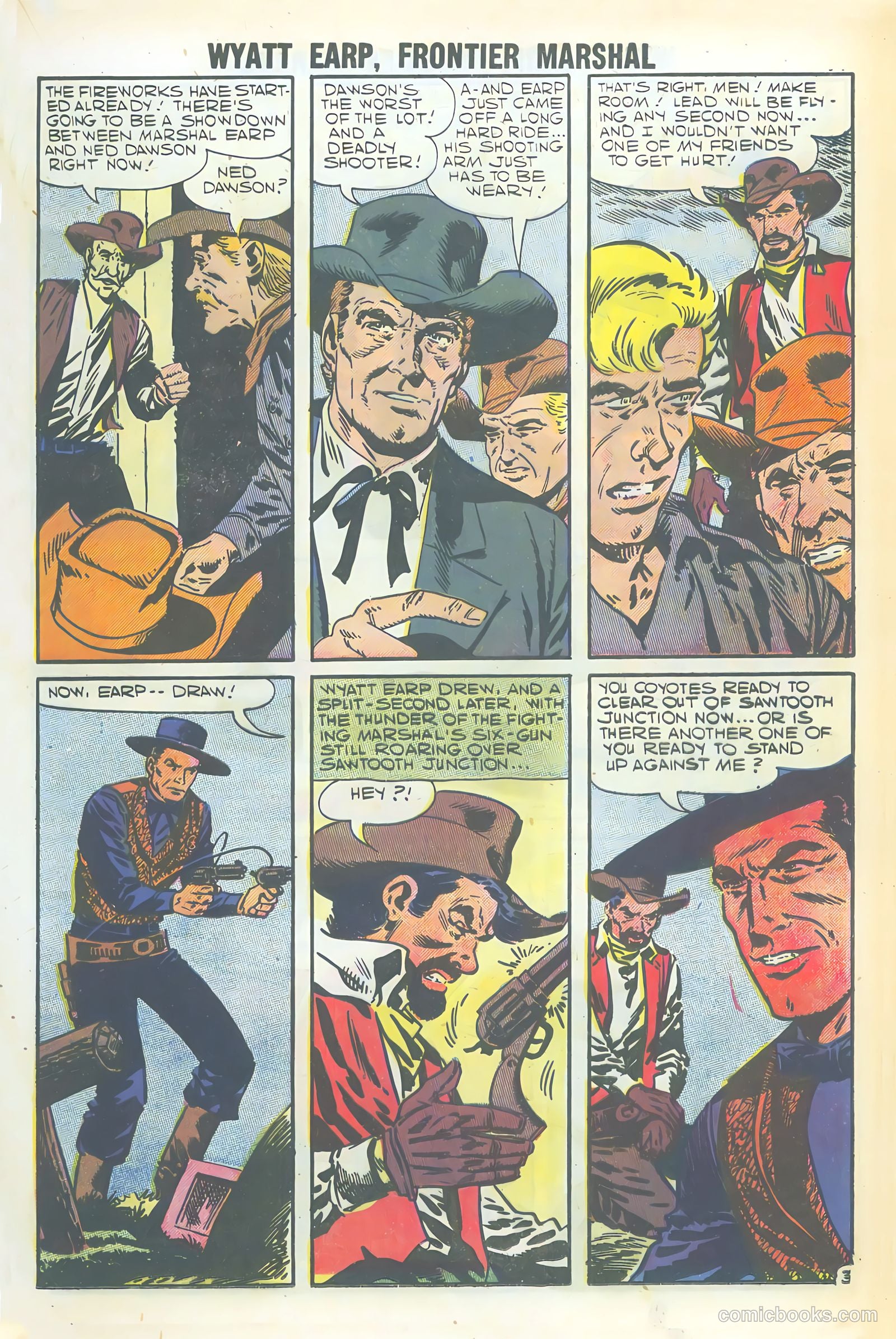 Wyatt Earp, Frontier Marshal #20 — page 31 of 68