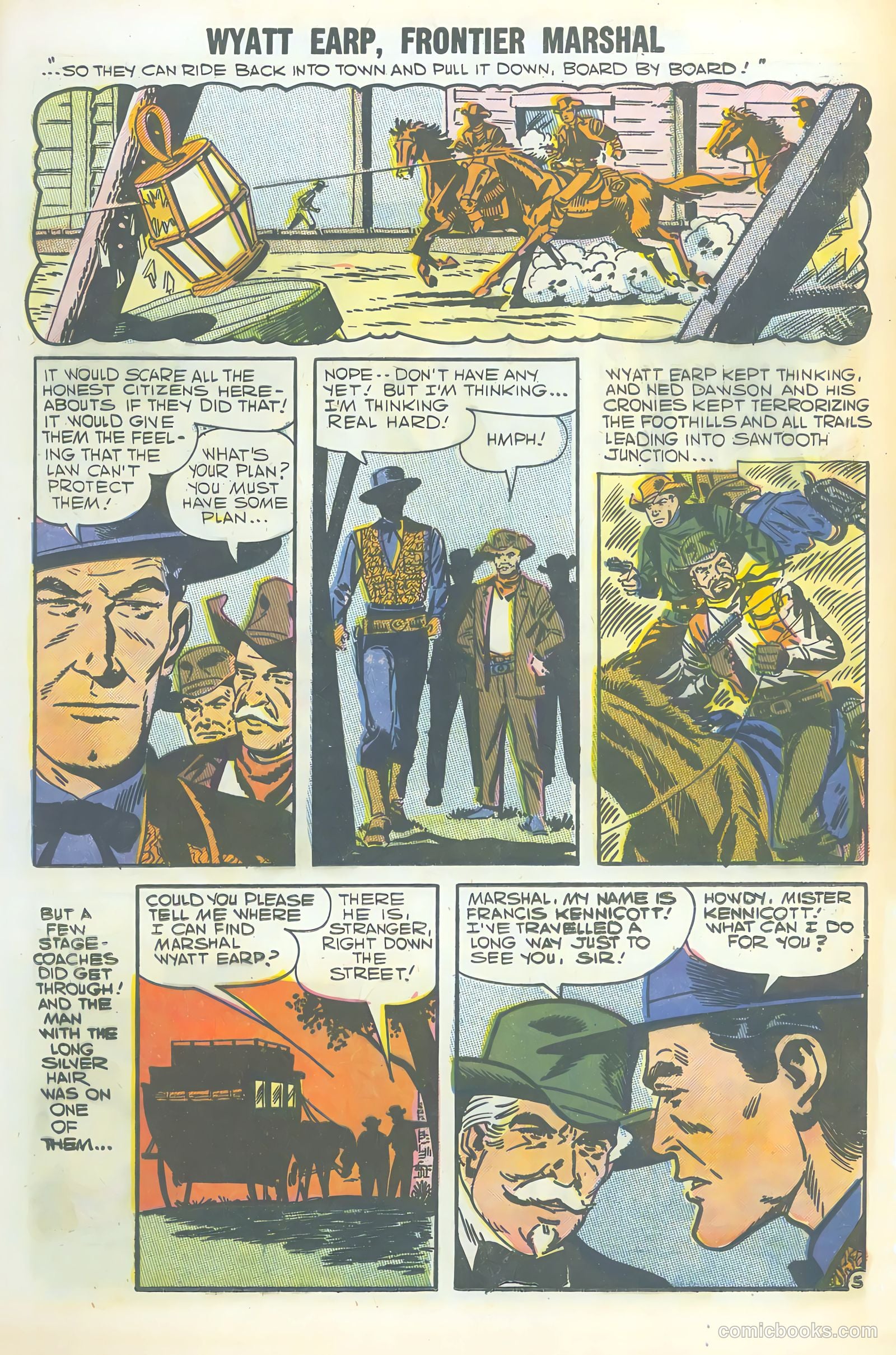 Wyatt Earp, Frontier Marshal #20 — page 33 of 68