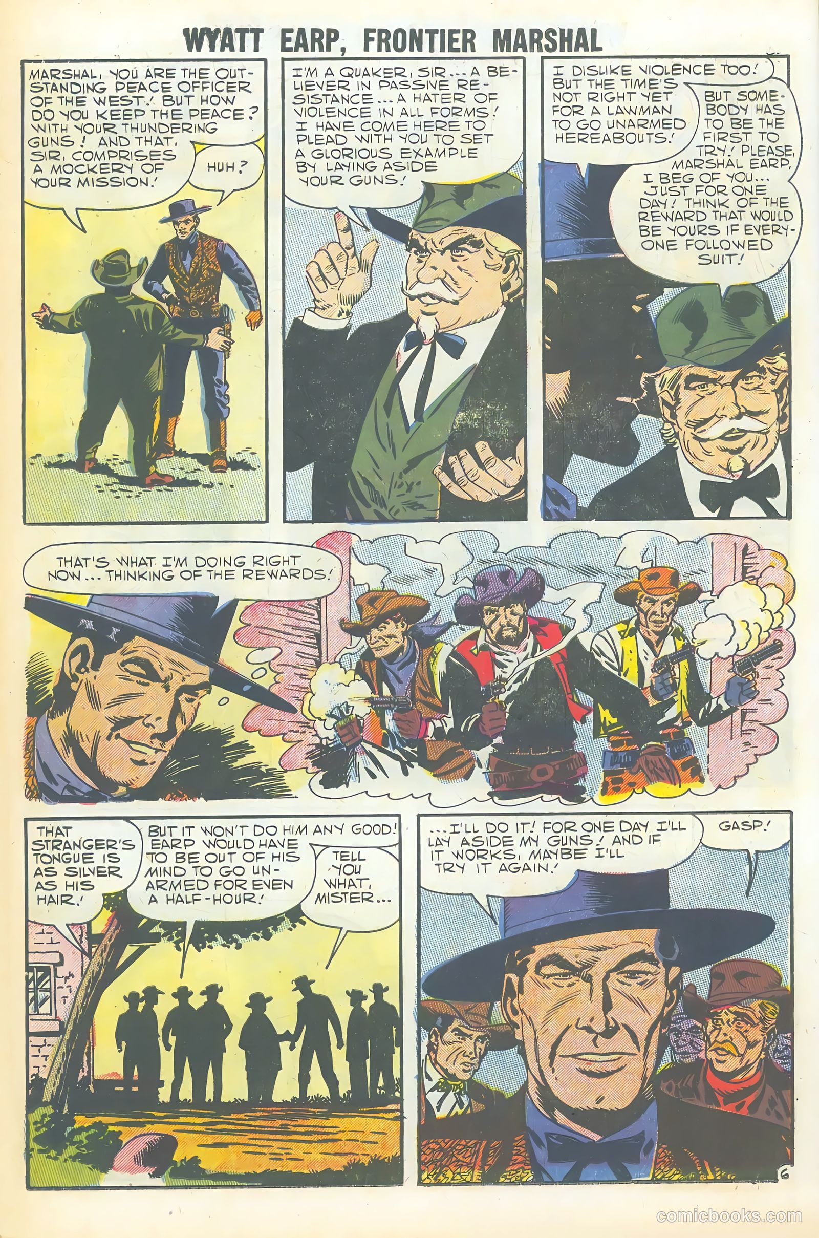 Wyatt Earp, Frontier Marshal #20 — page 34 of 68
