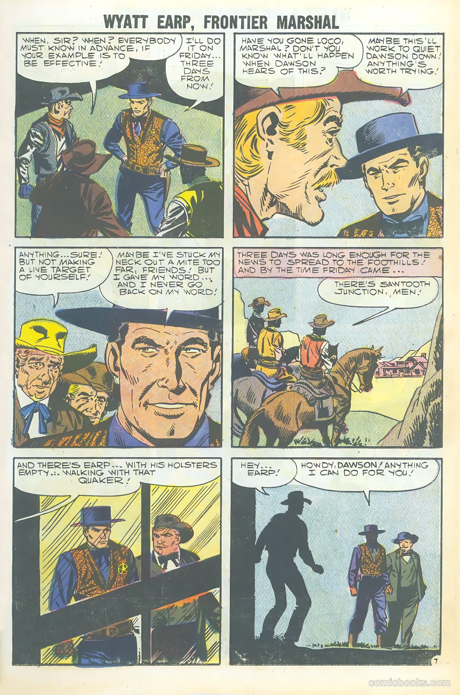 Wyatt Earp, Frontier Marshal #20 — page 35 of 68