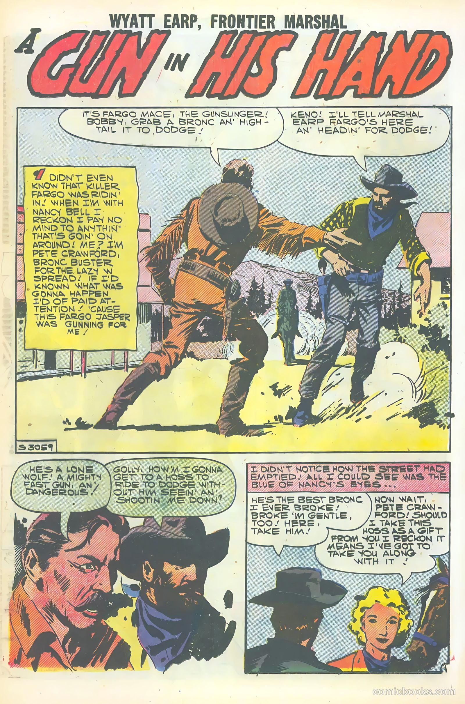 Wyatt Earp, Frontier Marshal #20 — page 38 of 68