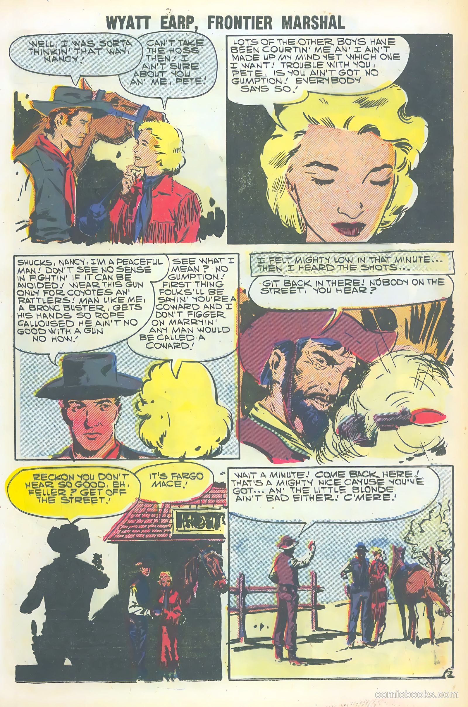 Wyatt Earp, Frontier Marshal #20 — page 39 of 68