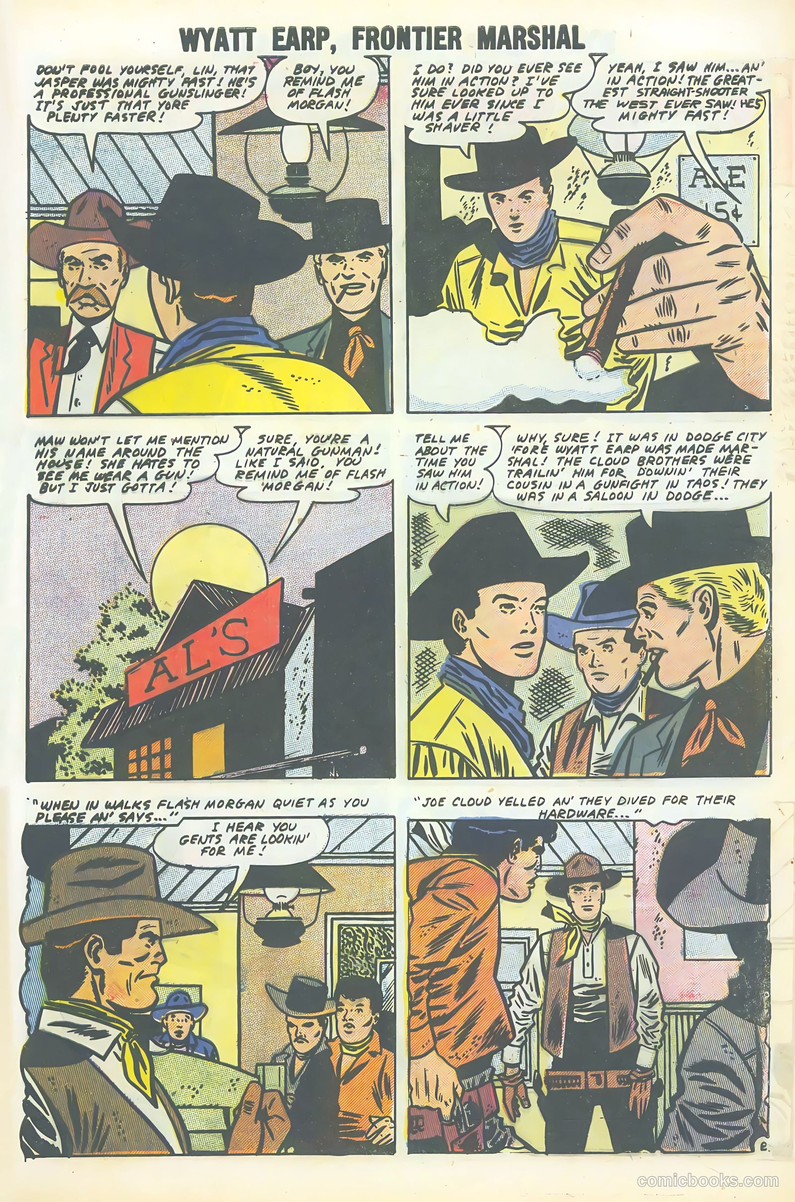 Wyatt Earp, Frontier Marshal #20 — page 55 of 68