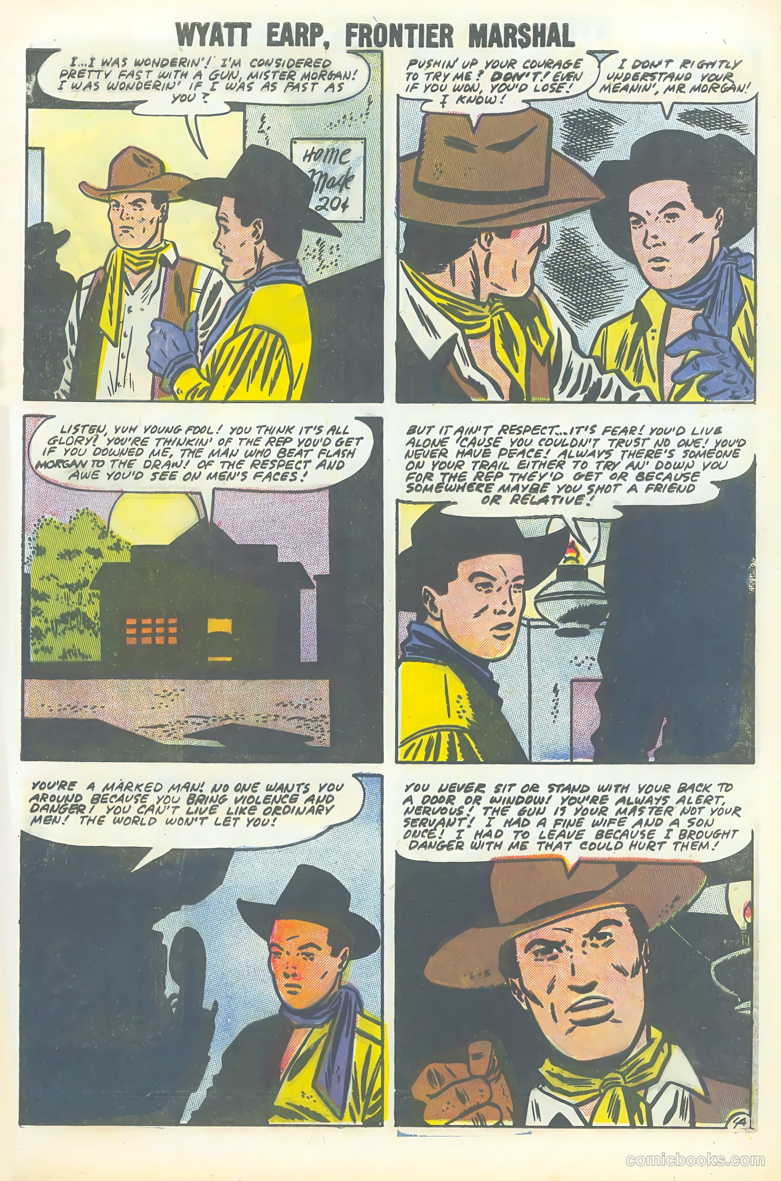 Wyatt Earp, Frontier Marshal #20 — page 57 of 68