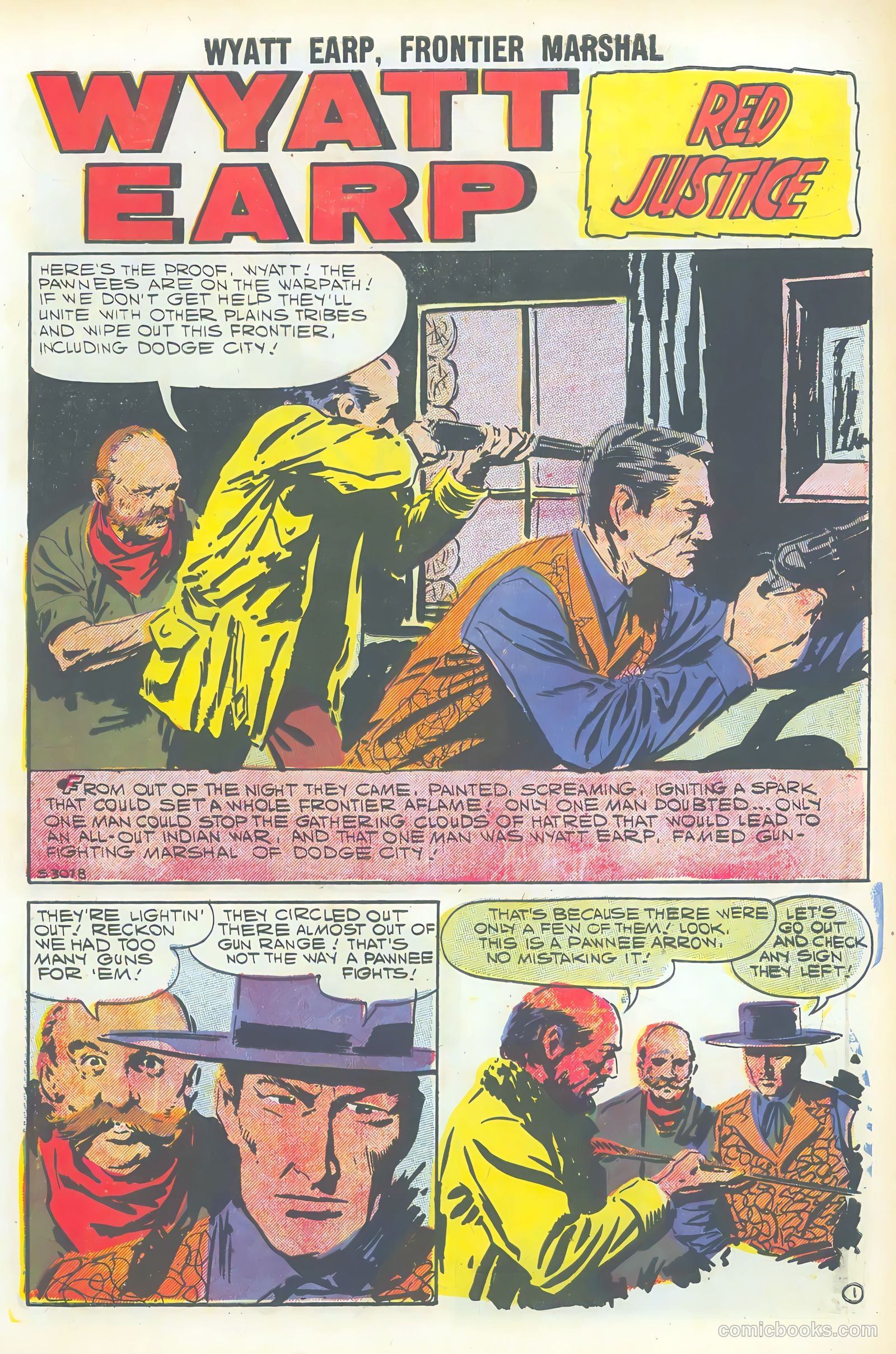 Wyatt Earp, Frontier Marshal #20 — page 59 of 68