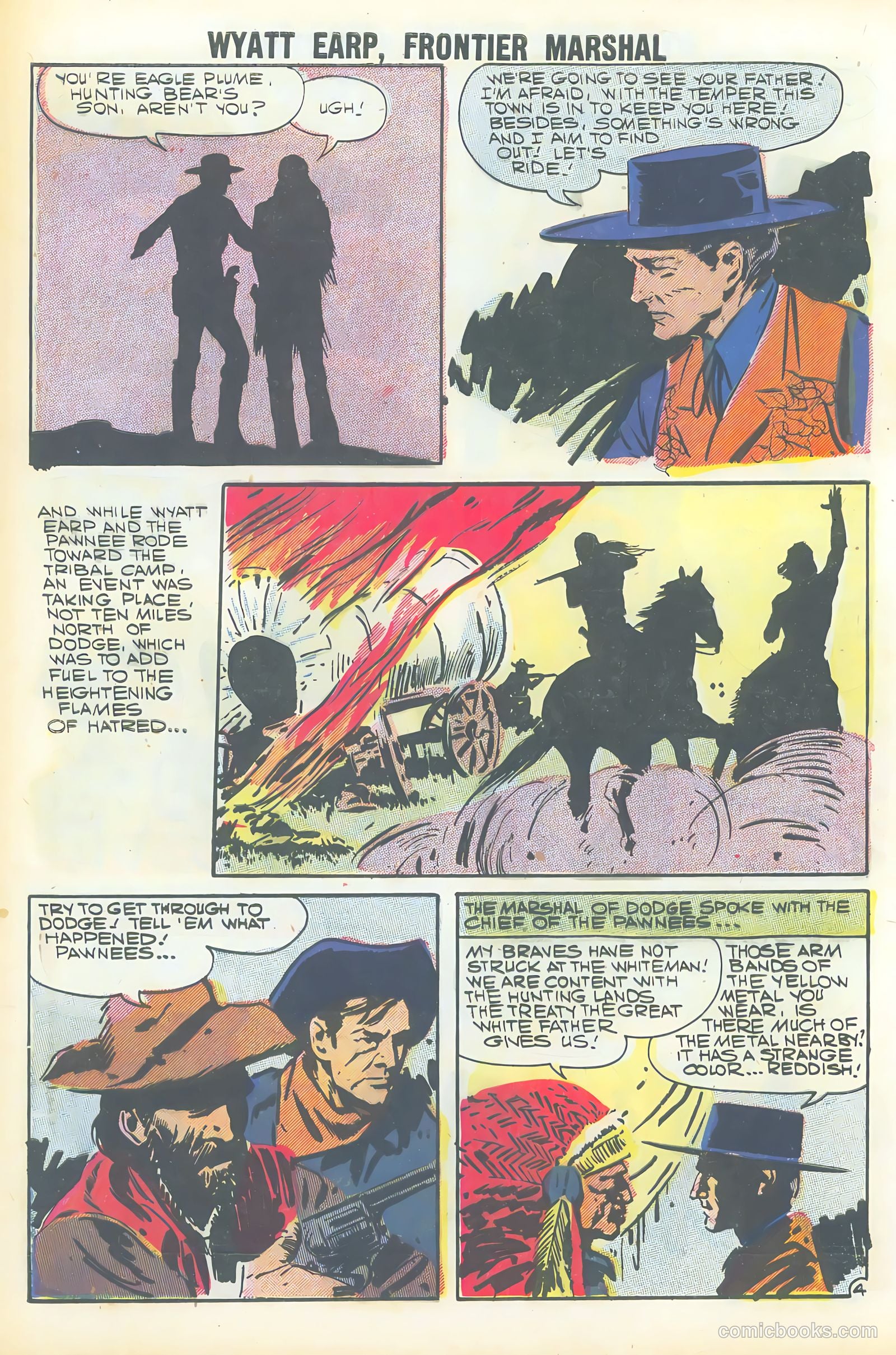 Wyatt Earp, Frontier Marshal #20 — page 62 of 68