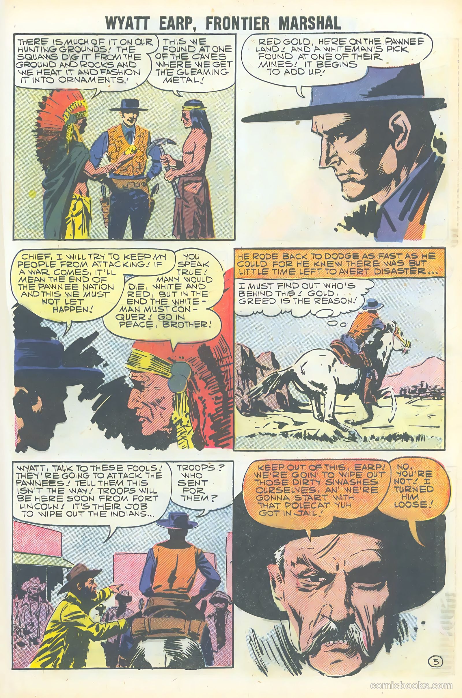 Wyatt Earp, Frontier Marshal #20 — page 63 of 68