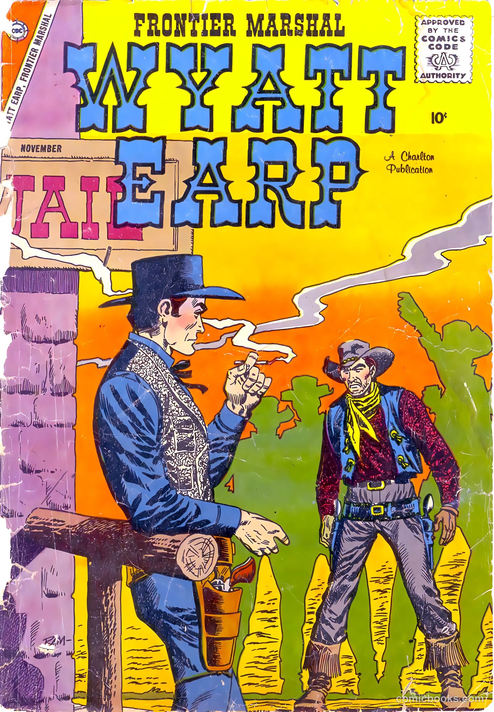 Wyatt Earp, Frontier Marshal #22 — page 1 of 36