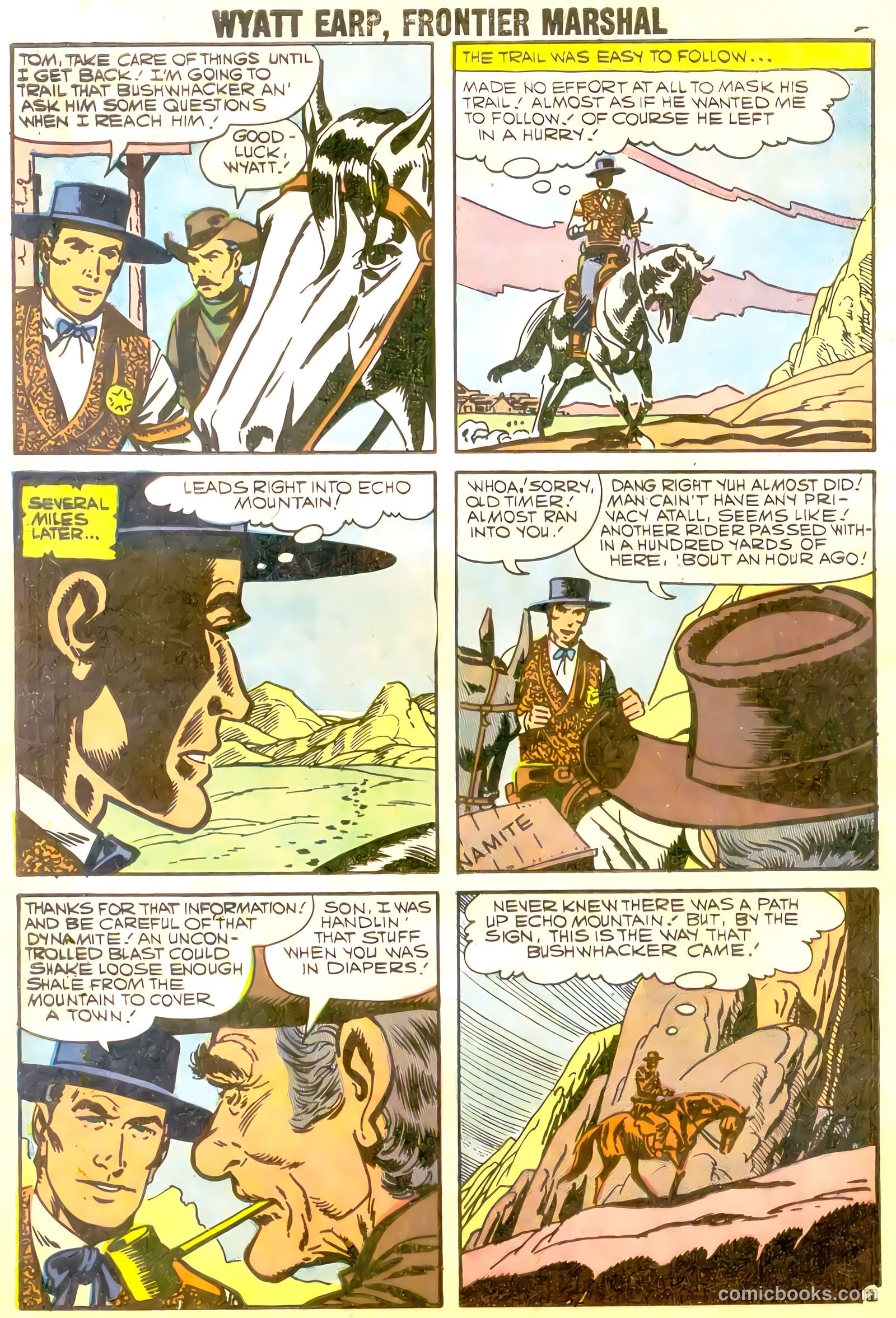 Wyatt Earp, Frontier Marshal #22 — page 4 of 36