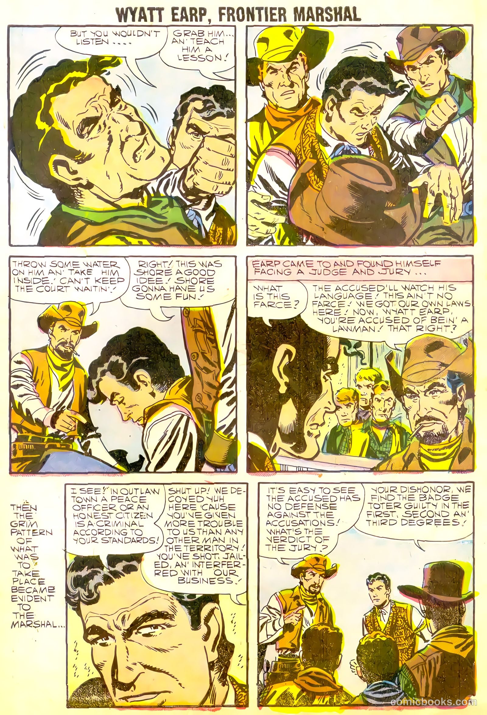 Wyatt Earp, Frontier Marshal #22 — page 7 of 36
