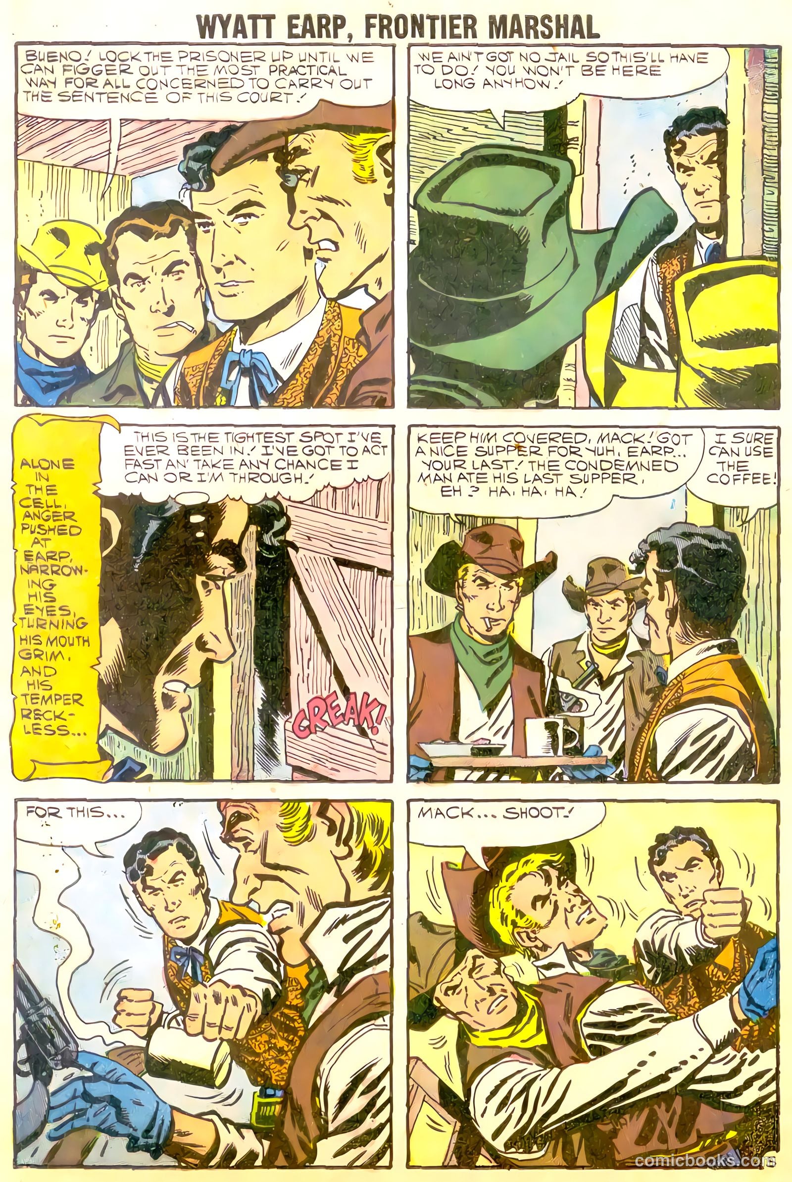 Wyatt Earp, Frontier Marshal #22 — page 8 of 36