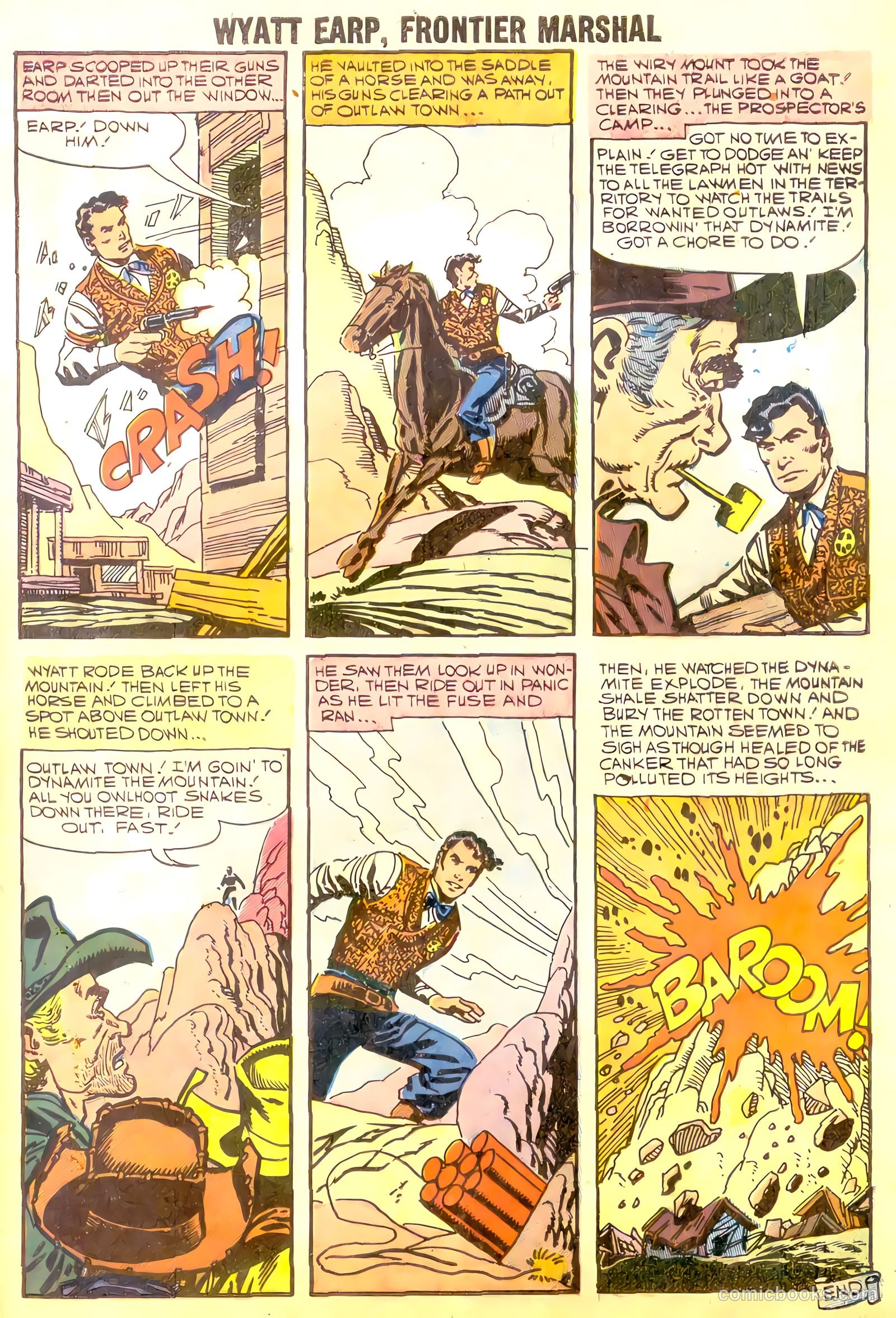 Wyatt Earp, Frontier Marshal #22 — page 9 of 36