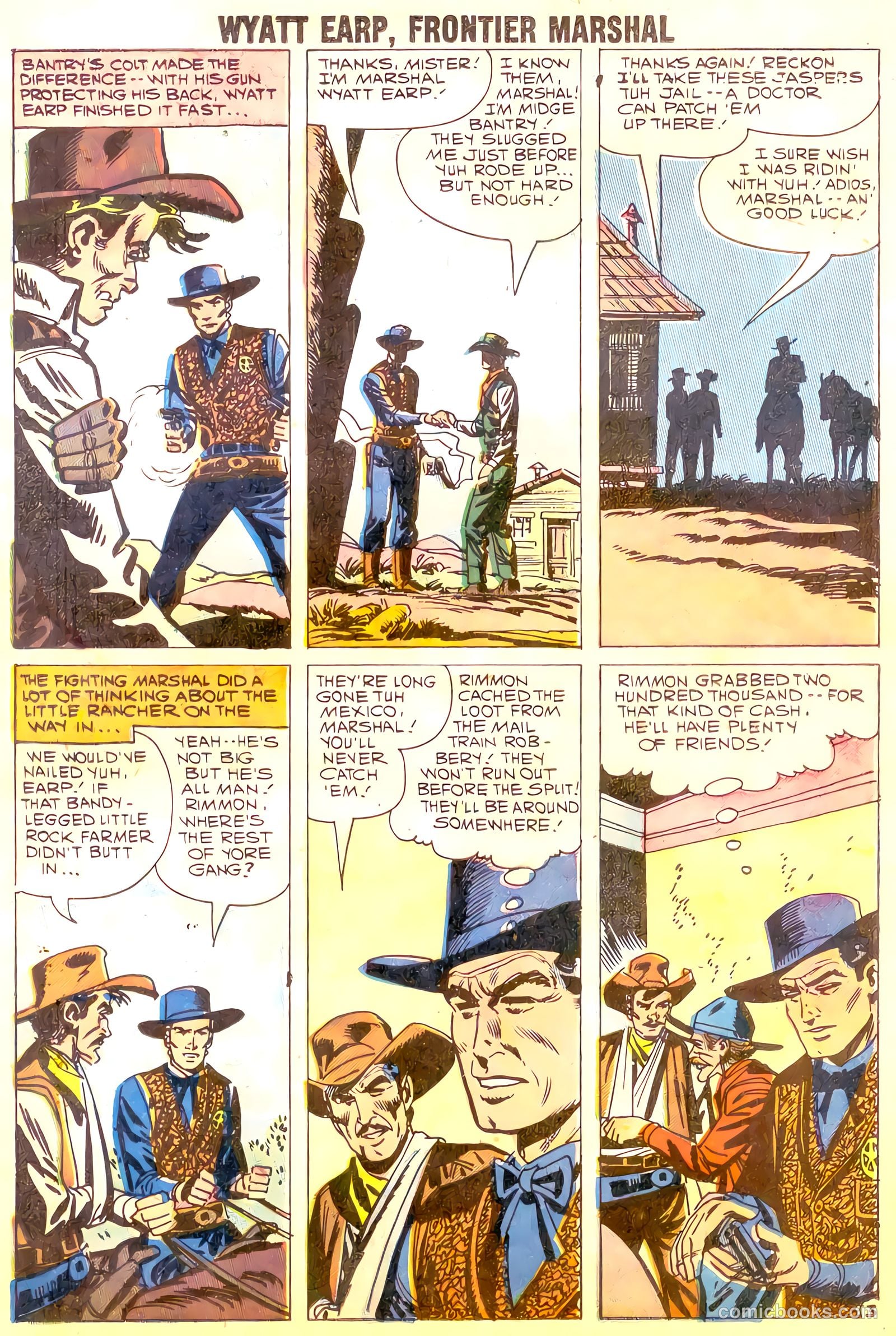 Wyatt Earp, Frontier Marshal #22 — page 12 of 36