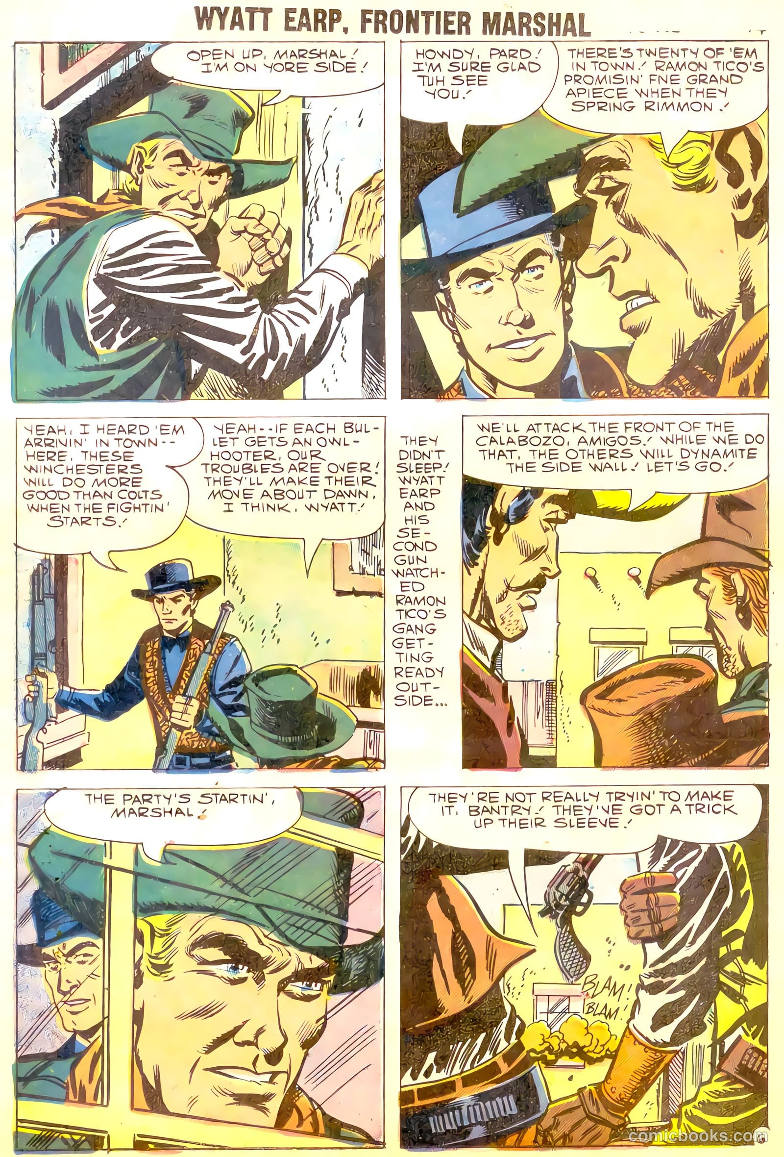 Wyatt Earp, Frontier Marshal #22 — page 16 of 36