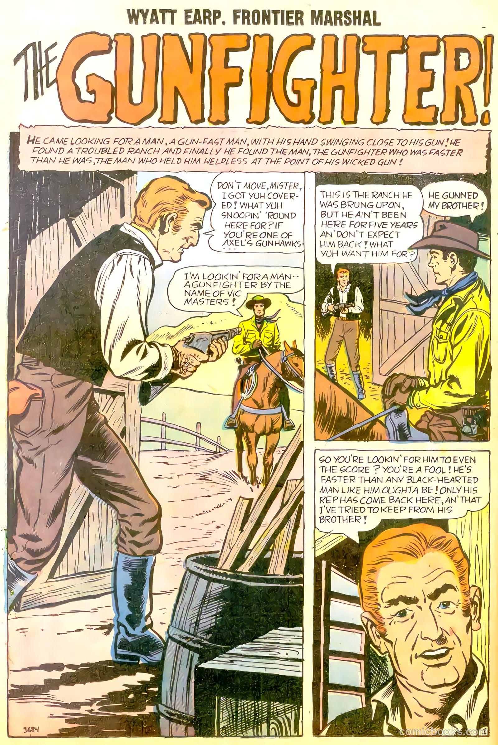 Wyatt Earp, Frontier Marshal #22 — page 20 of 36