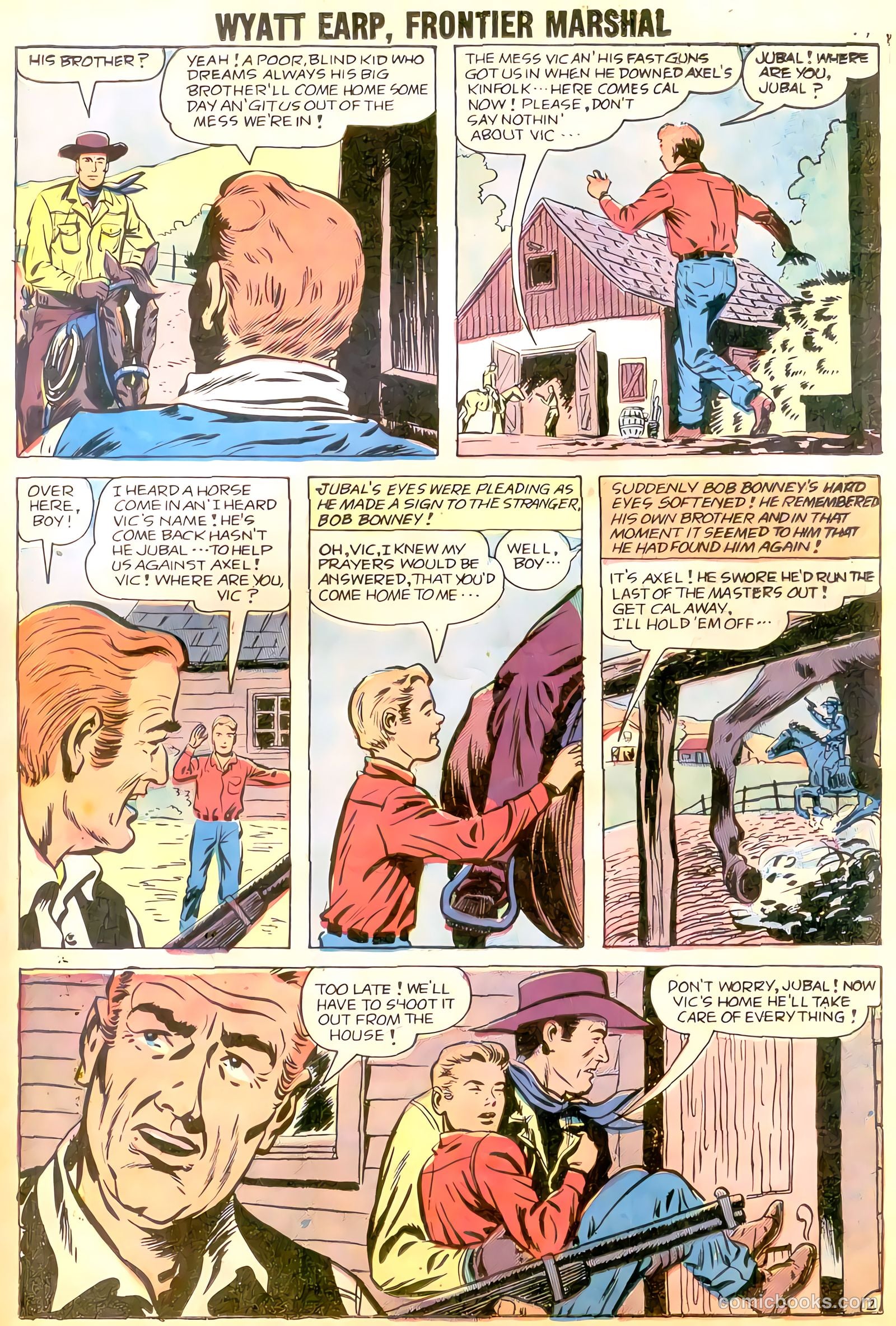 Wyatt Earp, Frontier Marshal #22 — page 21 of 36