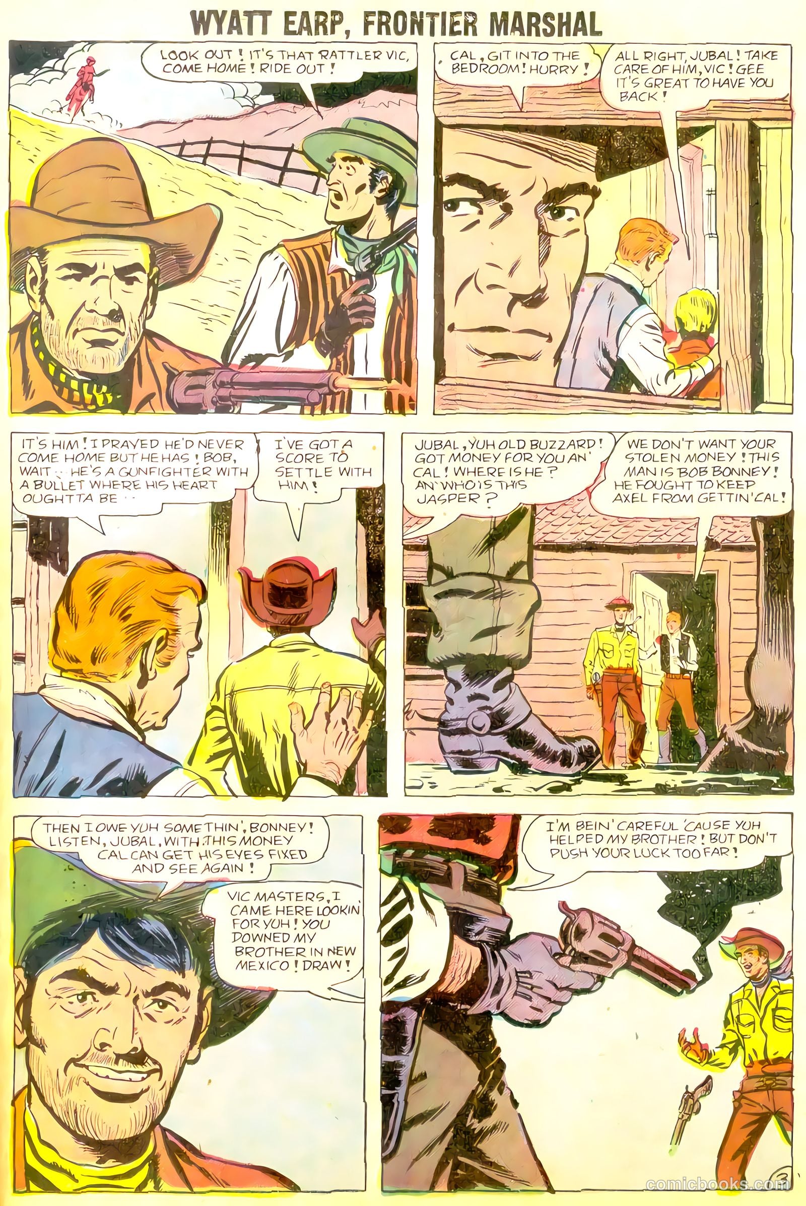 Wyatt Earp, Frontier Marshal #22 — page 23 of 36