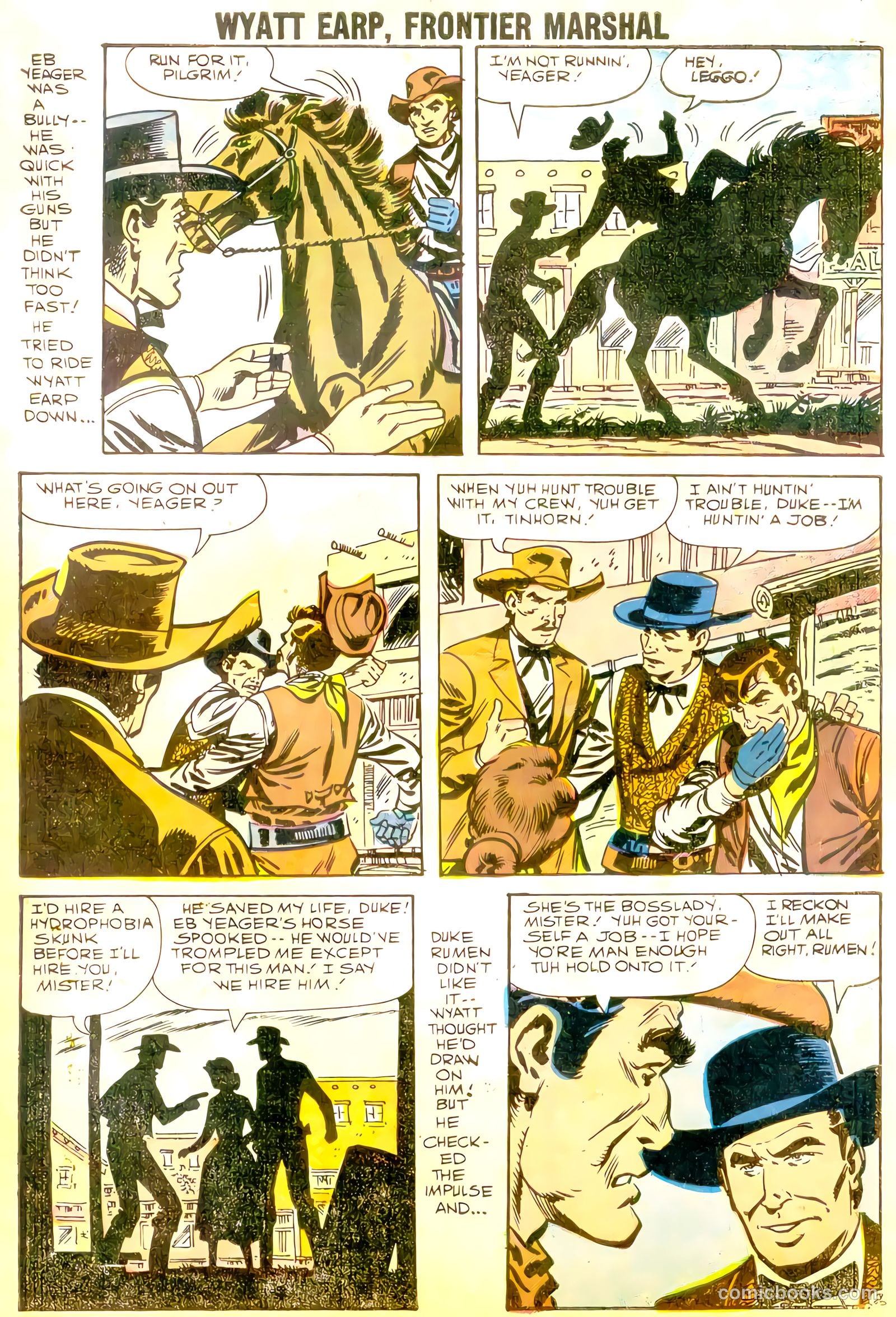 Wyatt Earp, Frontier Marshal #22 — page 27 of 36