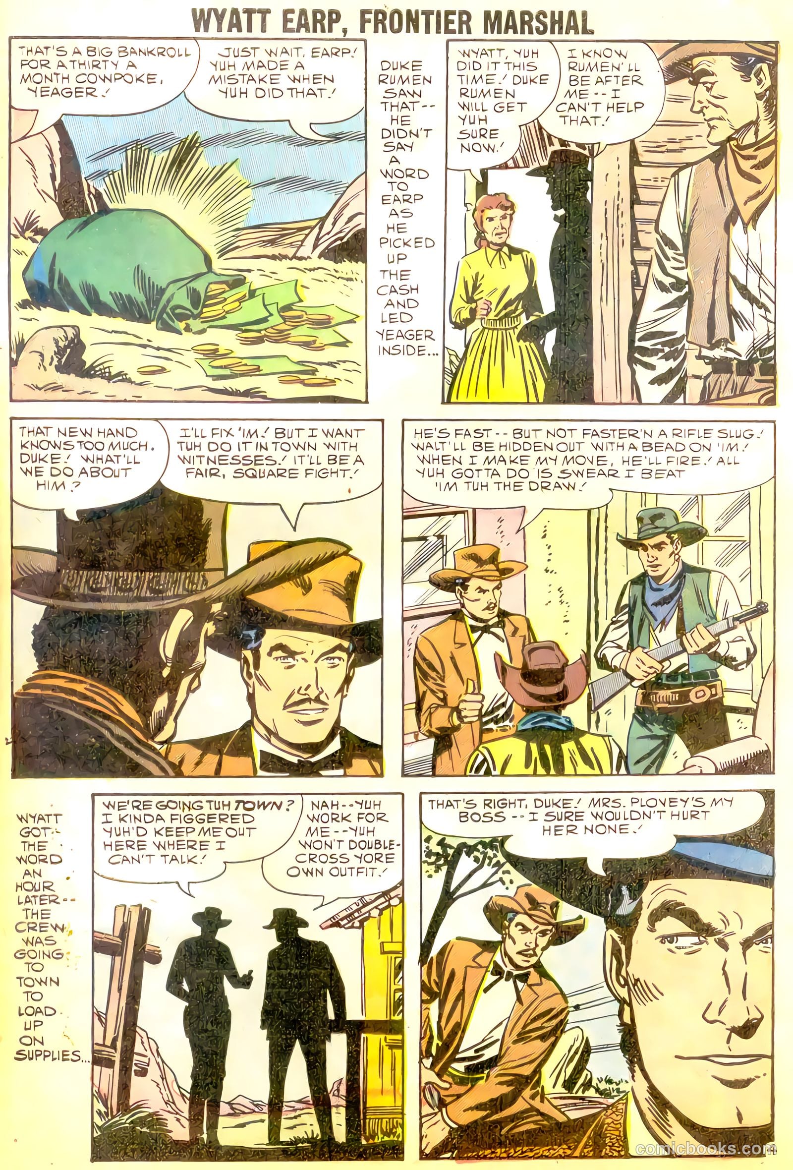 Wyatt Earp, Frontier Marshal #22 — page 29 of 36