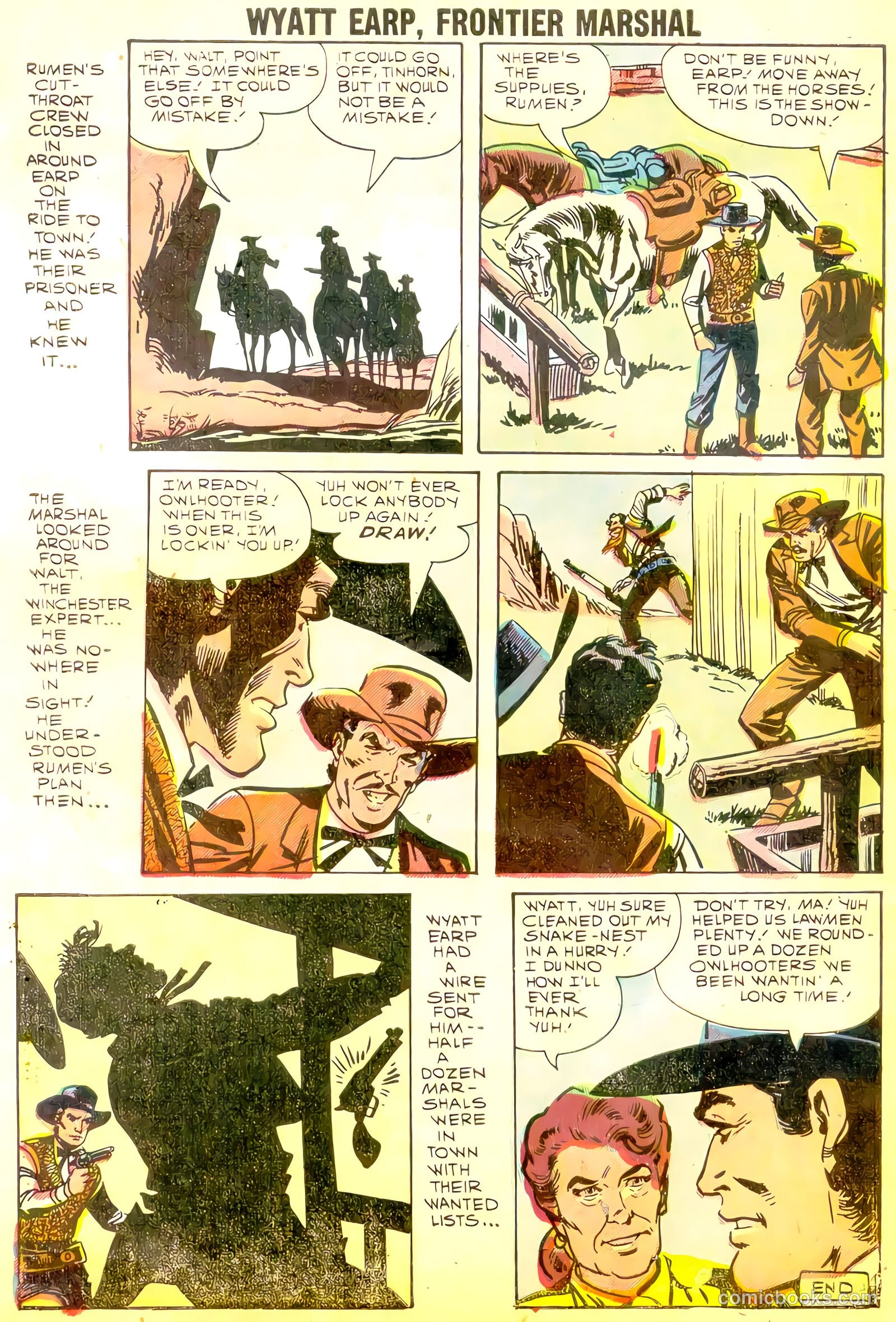 Wyatt Earp, Frontier Marshal #22 — page 30 of 36