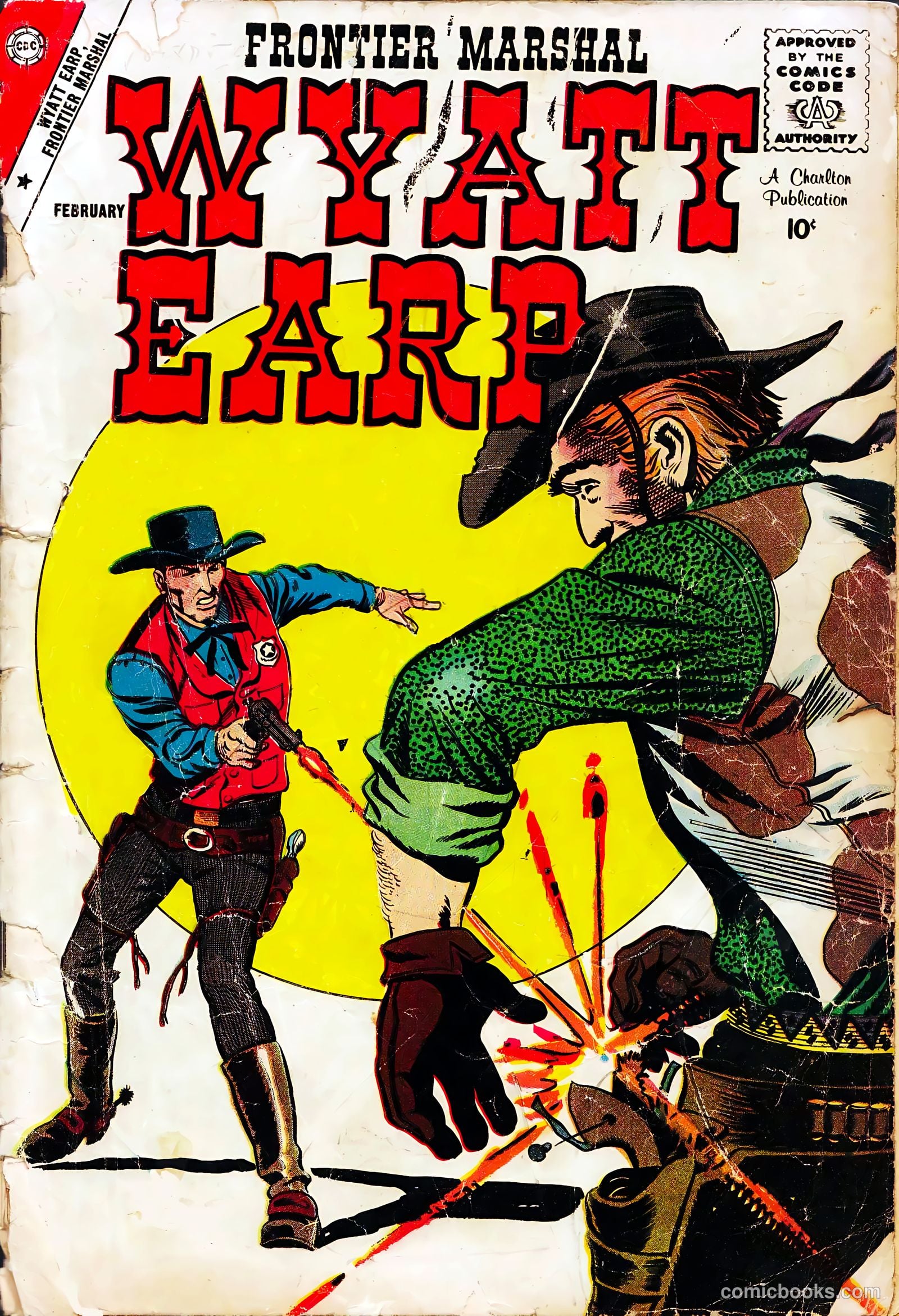 Wyatt Earp, Frontier Marshal #23 — page 1 of 36
