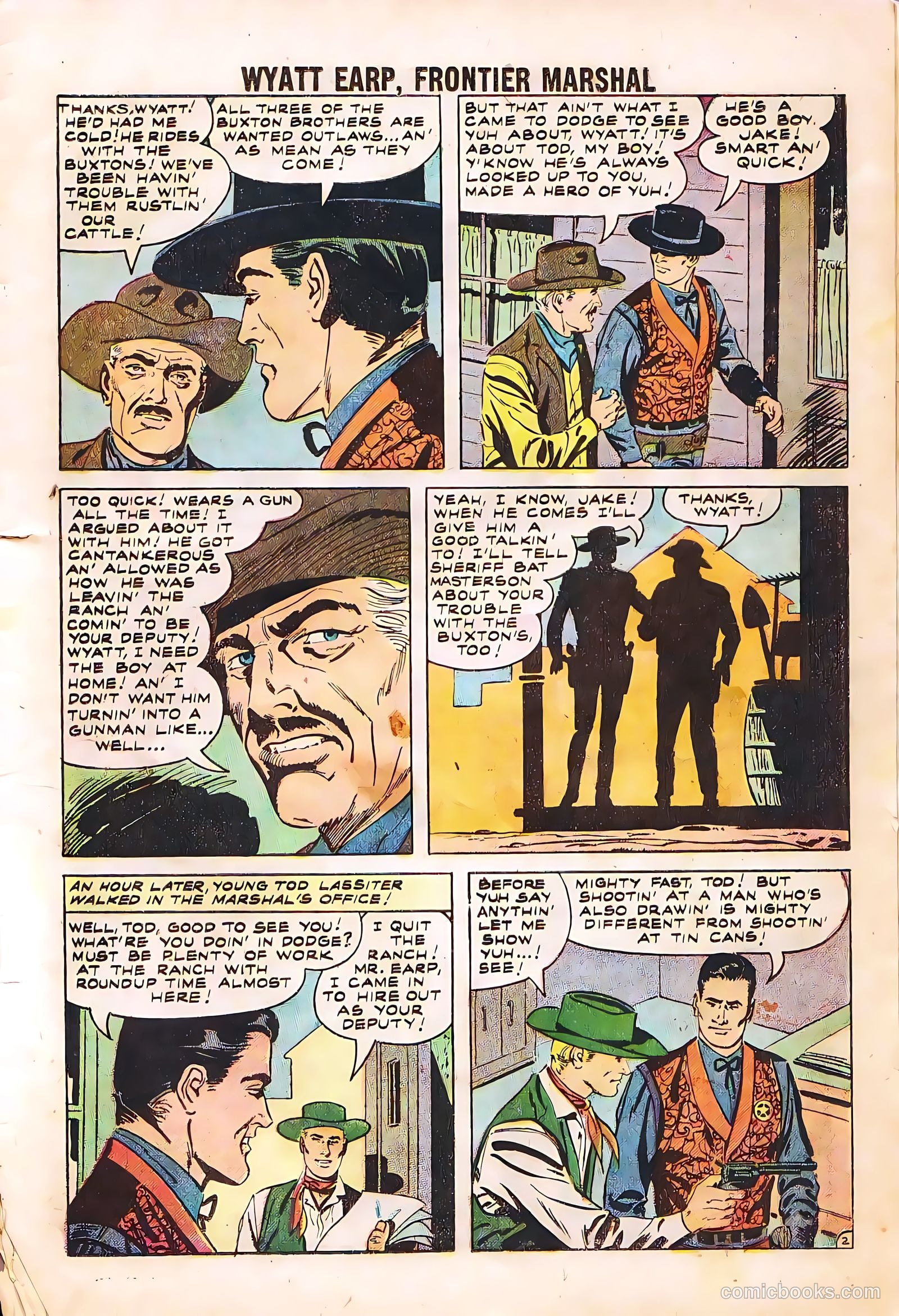Wyatt Earp, Frontier Marshal #23 — page 11 of 36