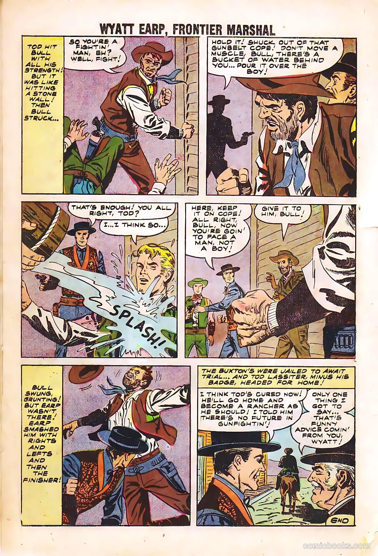 Wyatt Earp, Frontier Marshal #23 — page 14 of 36