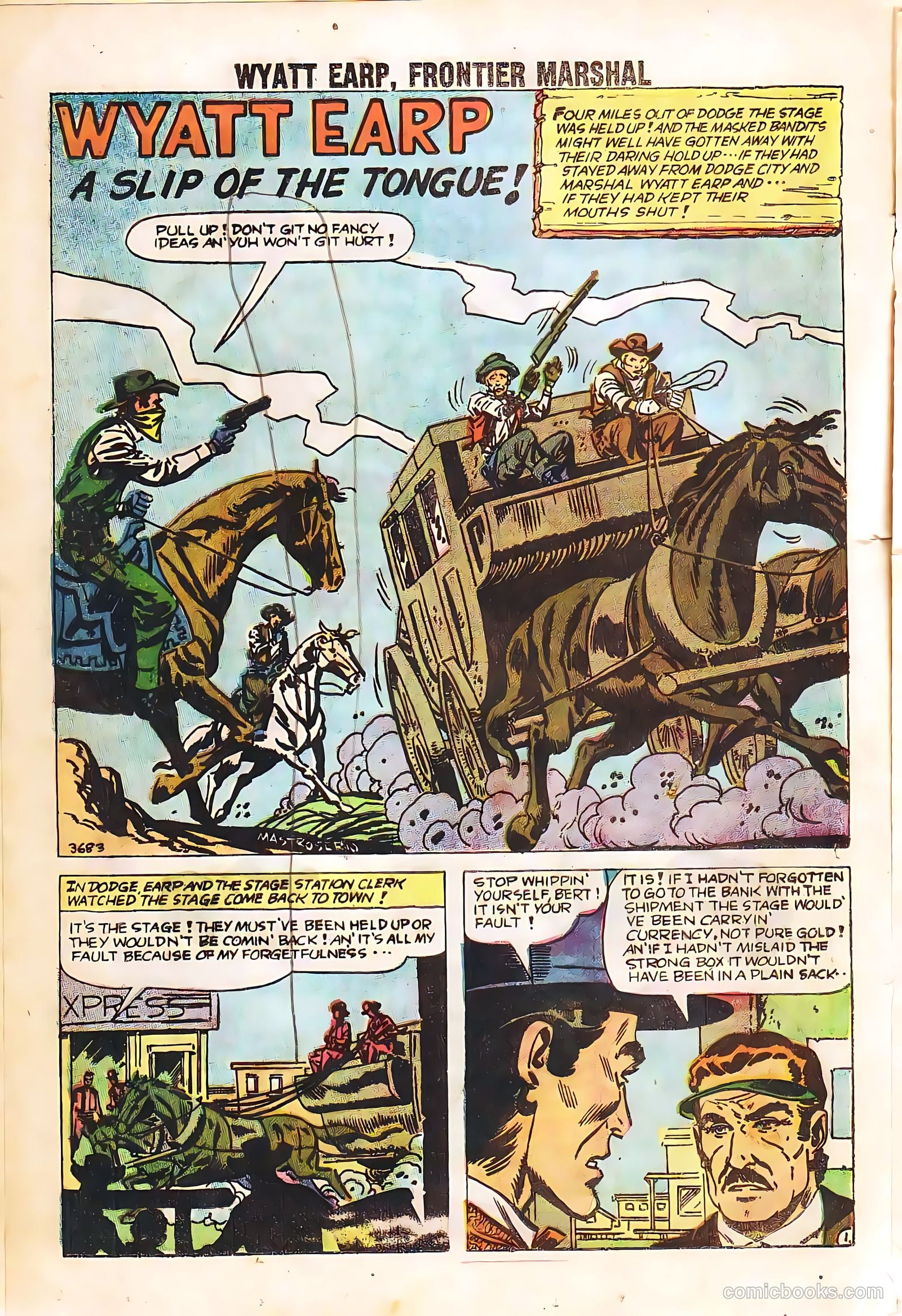 Wyatt Earp, Frontier Marshal #23 — page 16 of 36