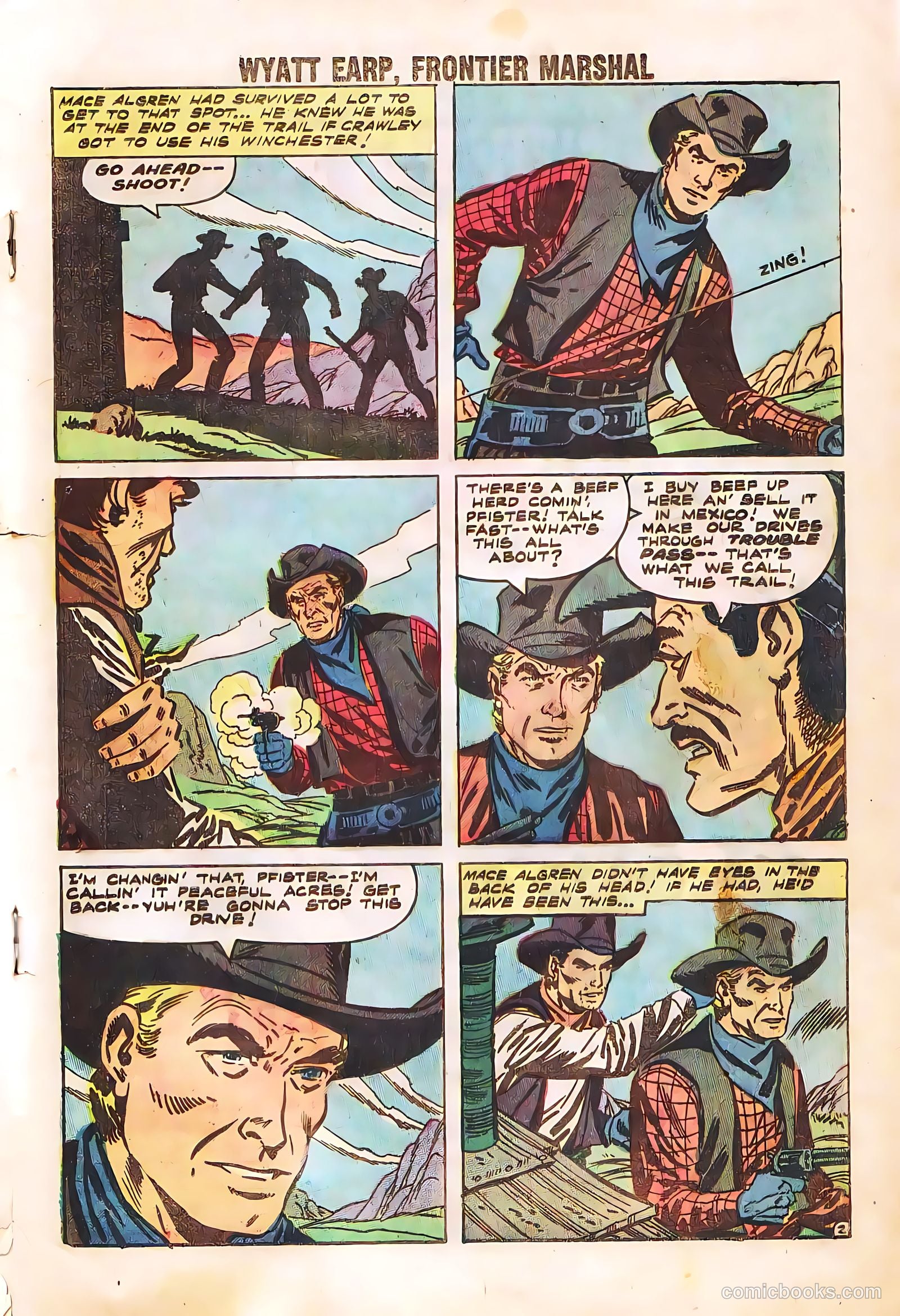 Wyatt Earp, Frontier Marshal #23 — page 21 of 36