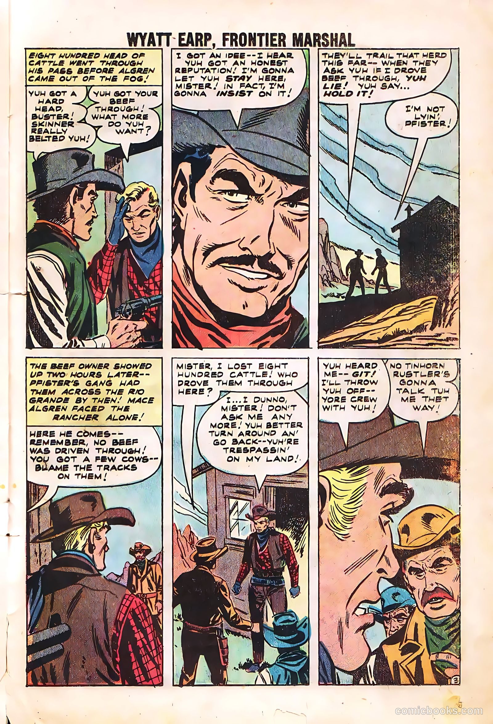 Wyatt Earp, Frontier Marshal #23 — page 23 of 36