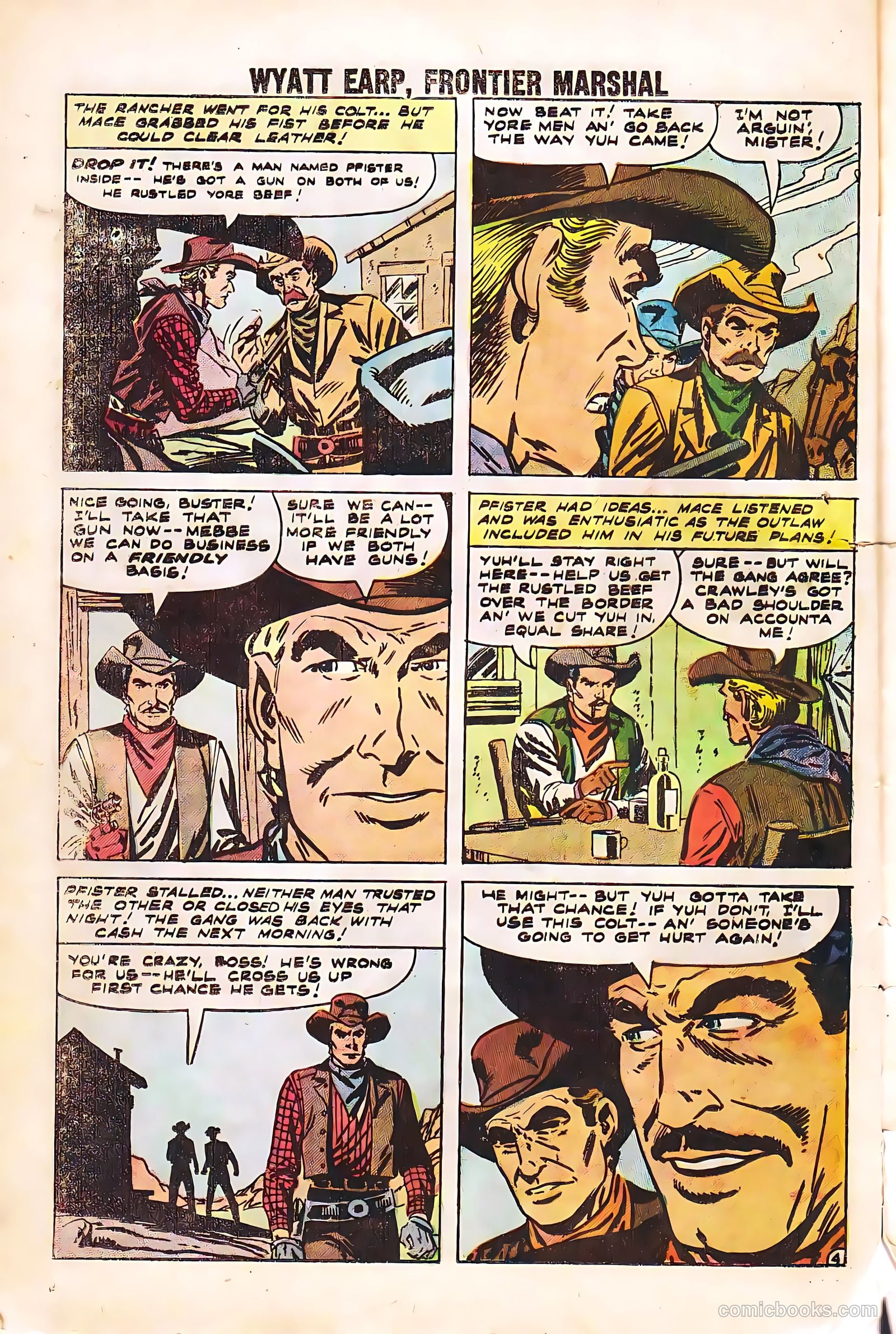 Wyatt Earp, Frontier Marshal #23 — page 24 of 36