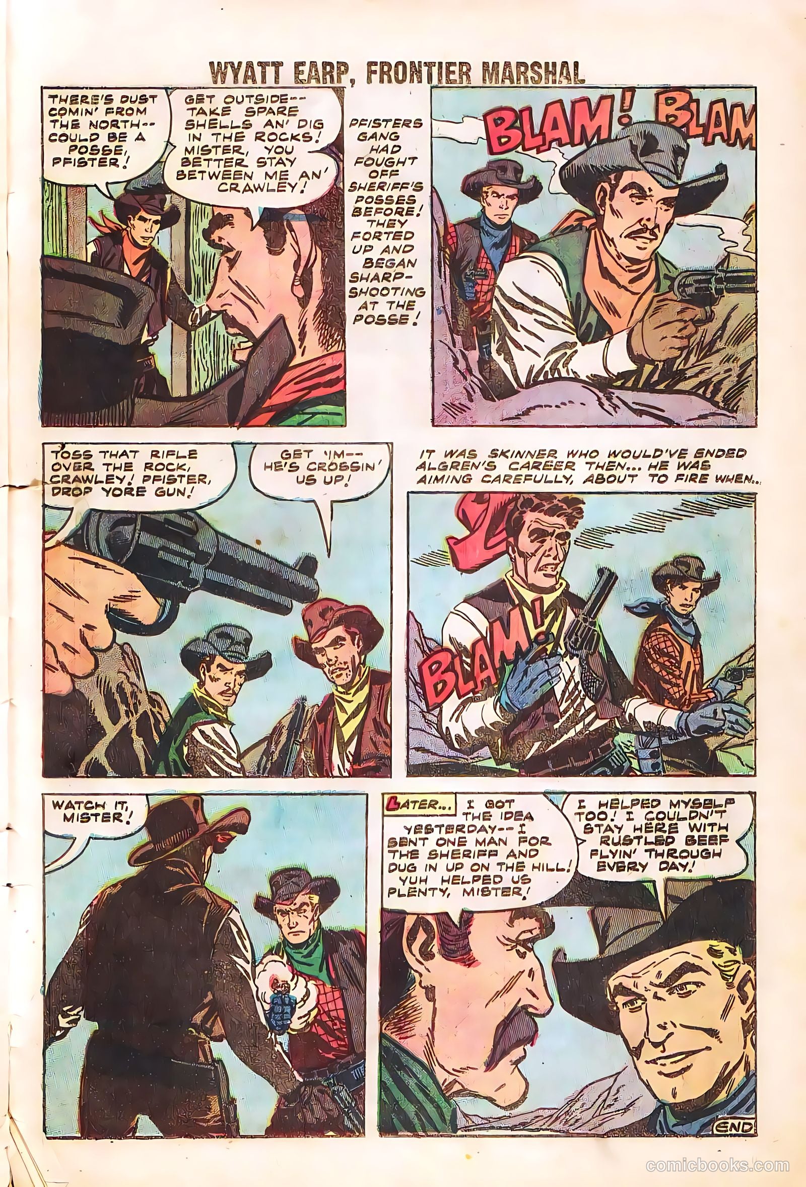Wyatt Earp, Frontier Marshal #23 — page 25 of 36