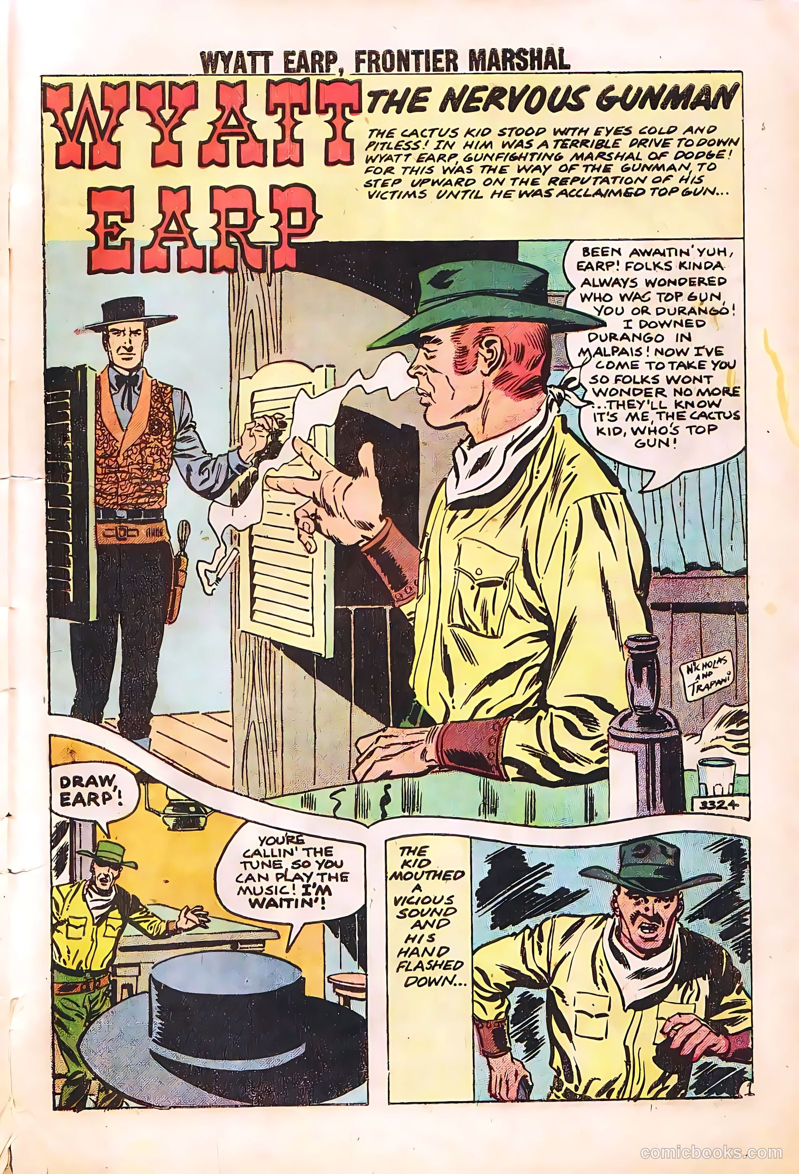 Wyatt Earp, Frontier Marshal #23 — page 27 of 36