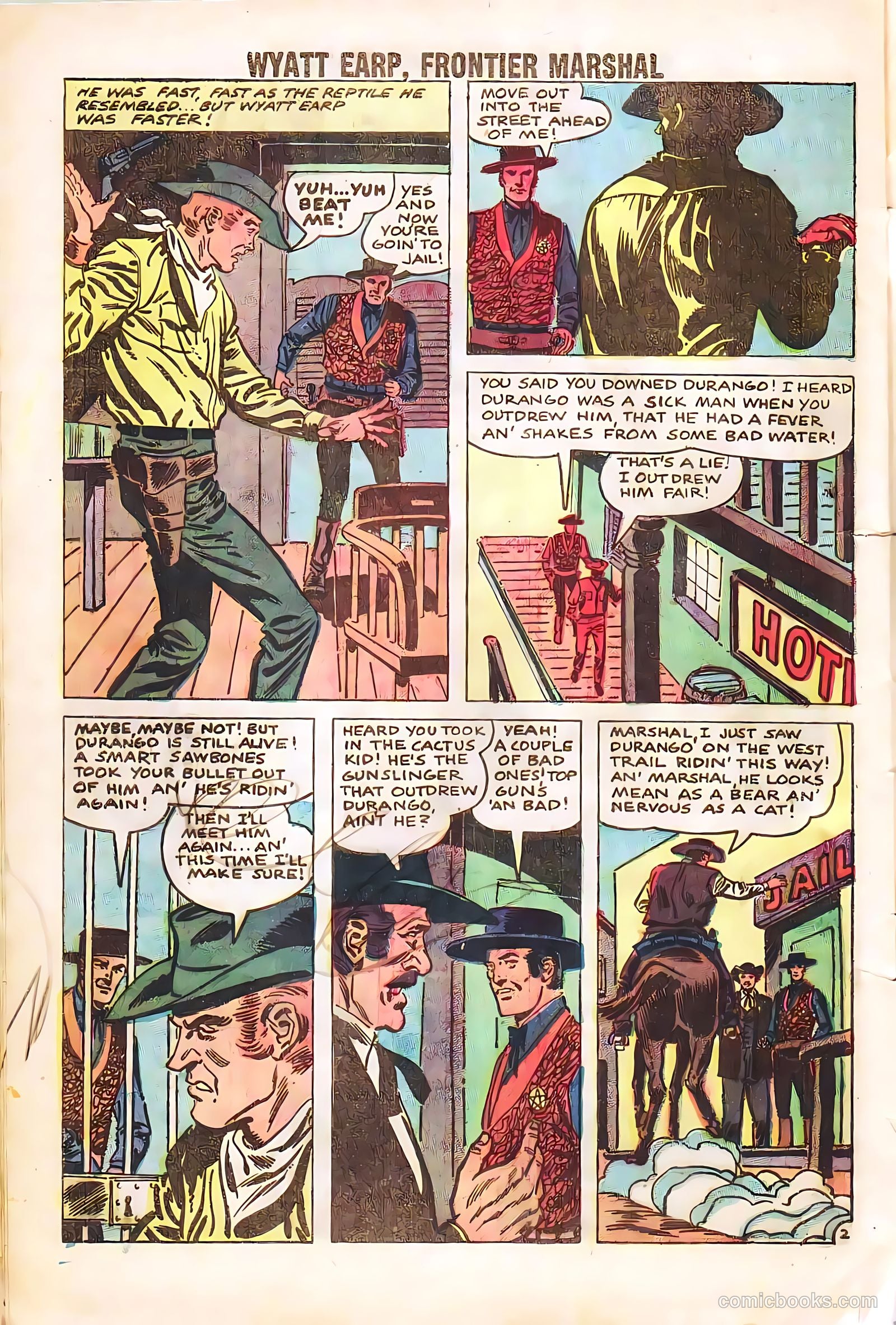 Wyatt Earp, Frontier Marshal #23 — page 28 of 36