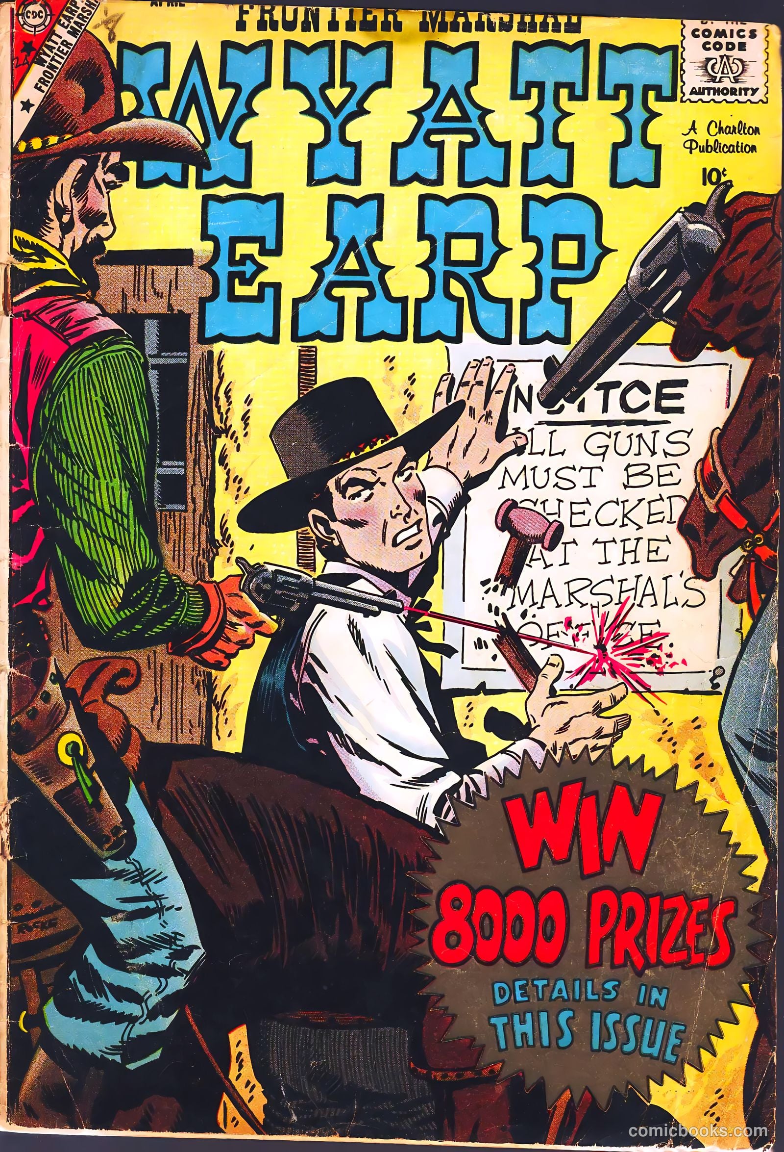 Wyatt Earp, Frontier Marshal #24 — page 1 of 36