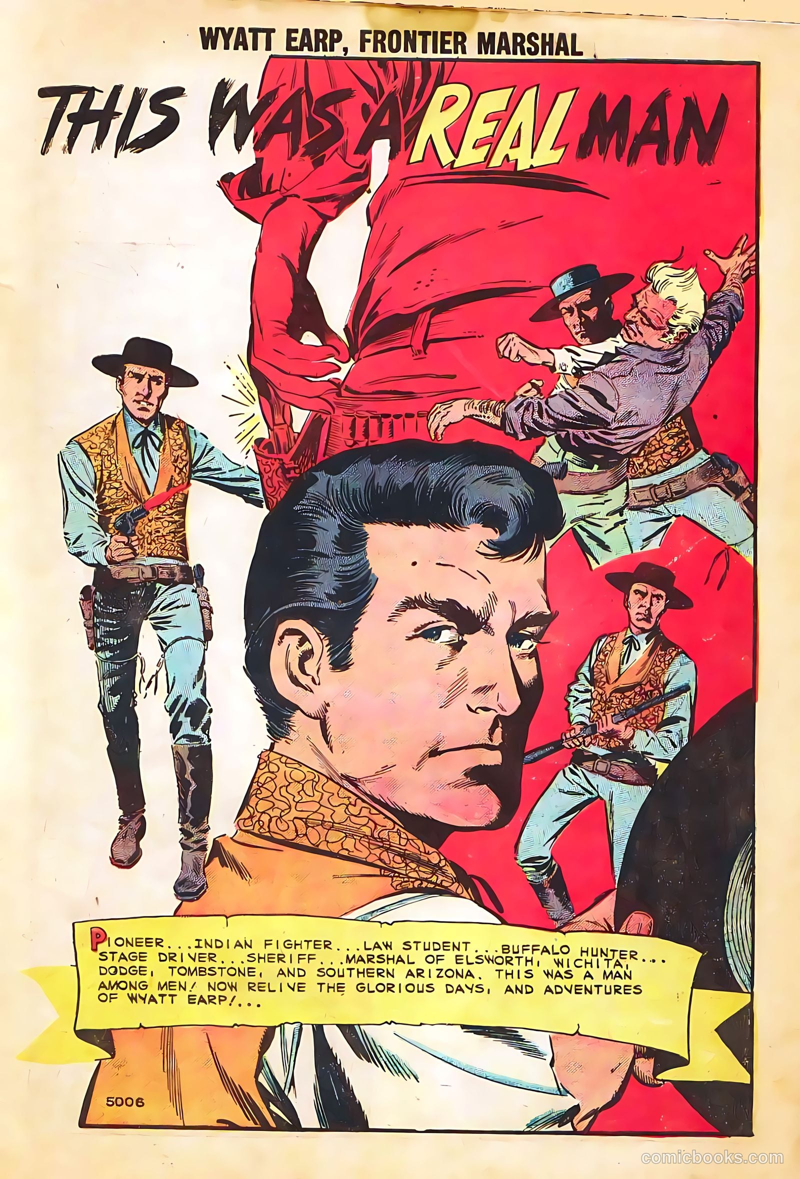 Wyatt Earp, Frontier Marshal #24 — page 3 of 36