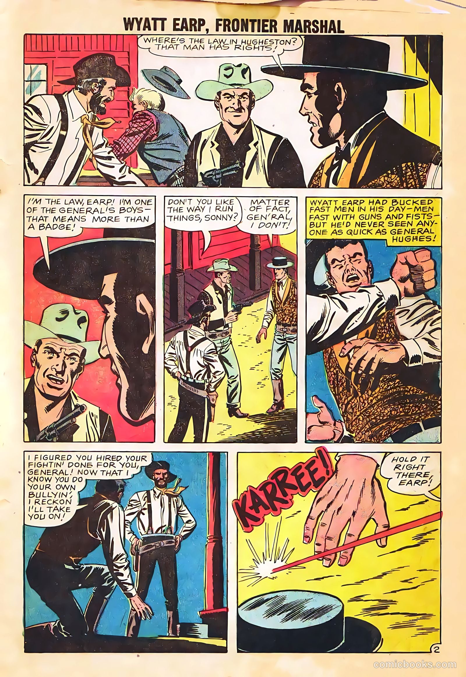 Wyatt Earp, Frontier Marshal #24 — page 5 of 36