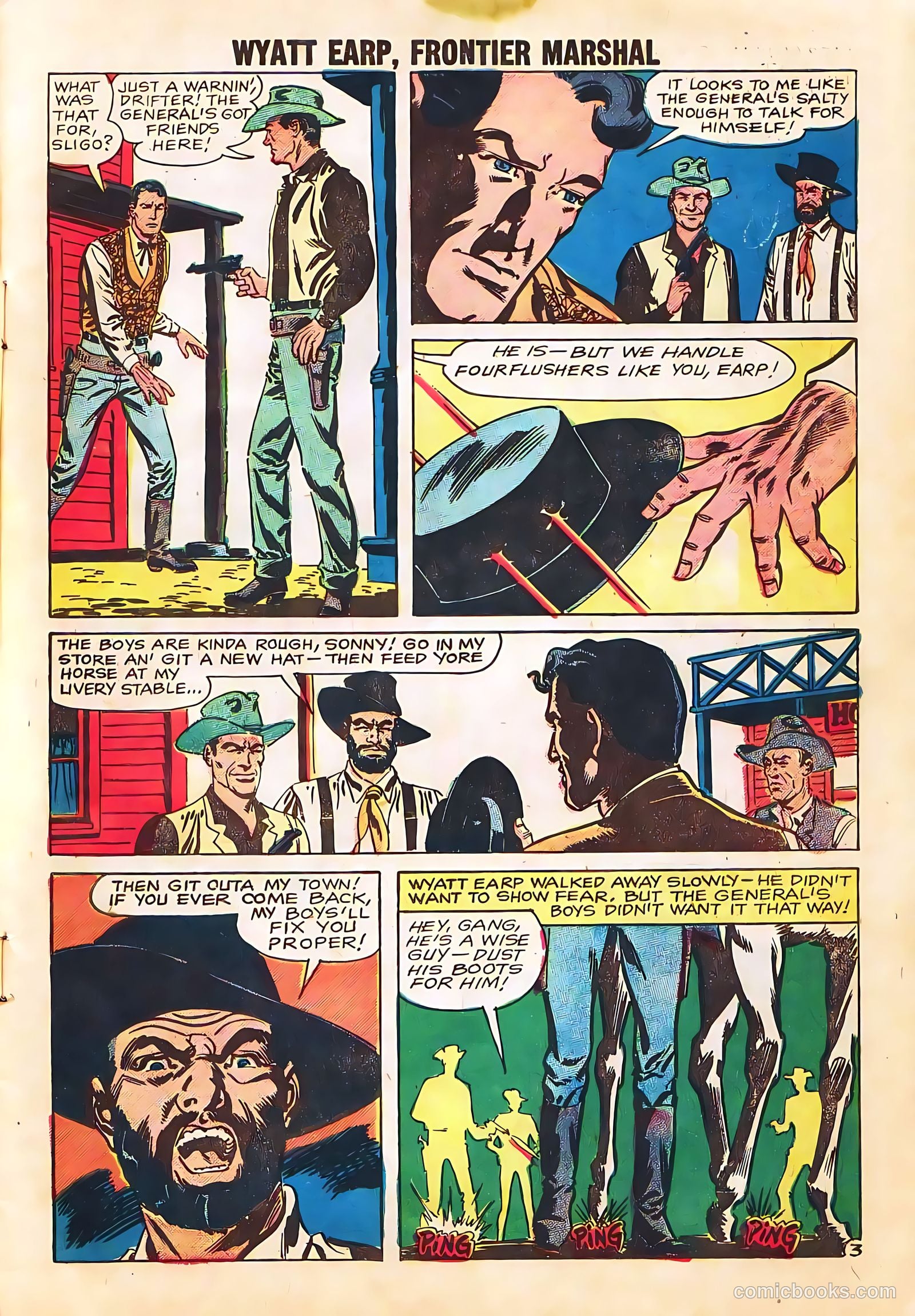 Wyatt Earp, Frontier Marshal #24 — page 7 of 36