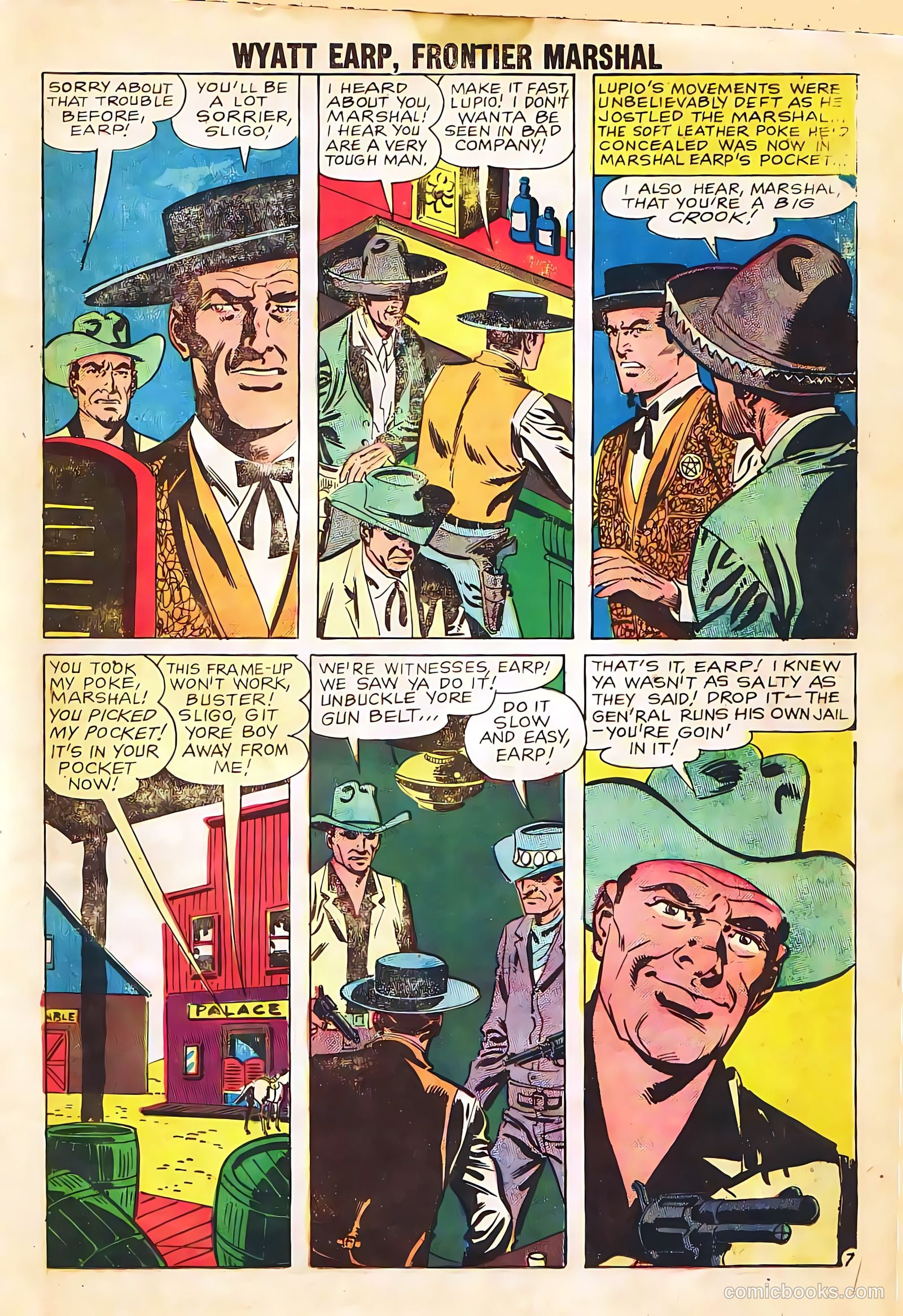 Wyatt Earp, Frontier Marshal #24 — page 11 of 36