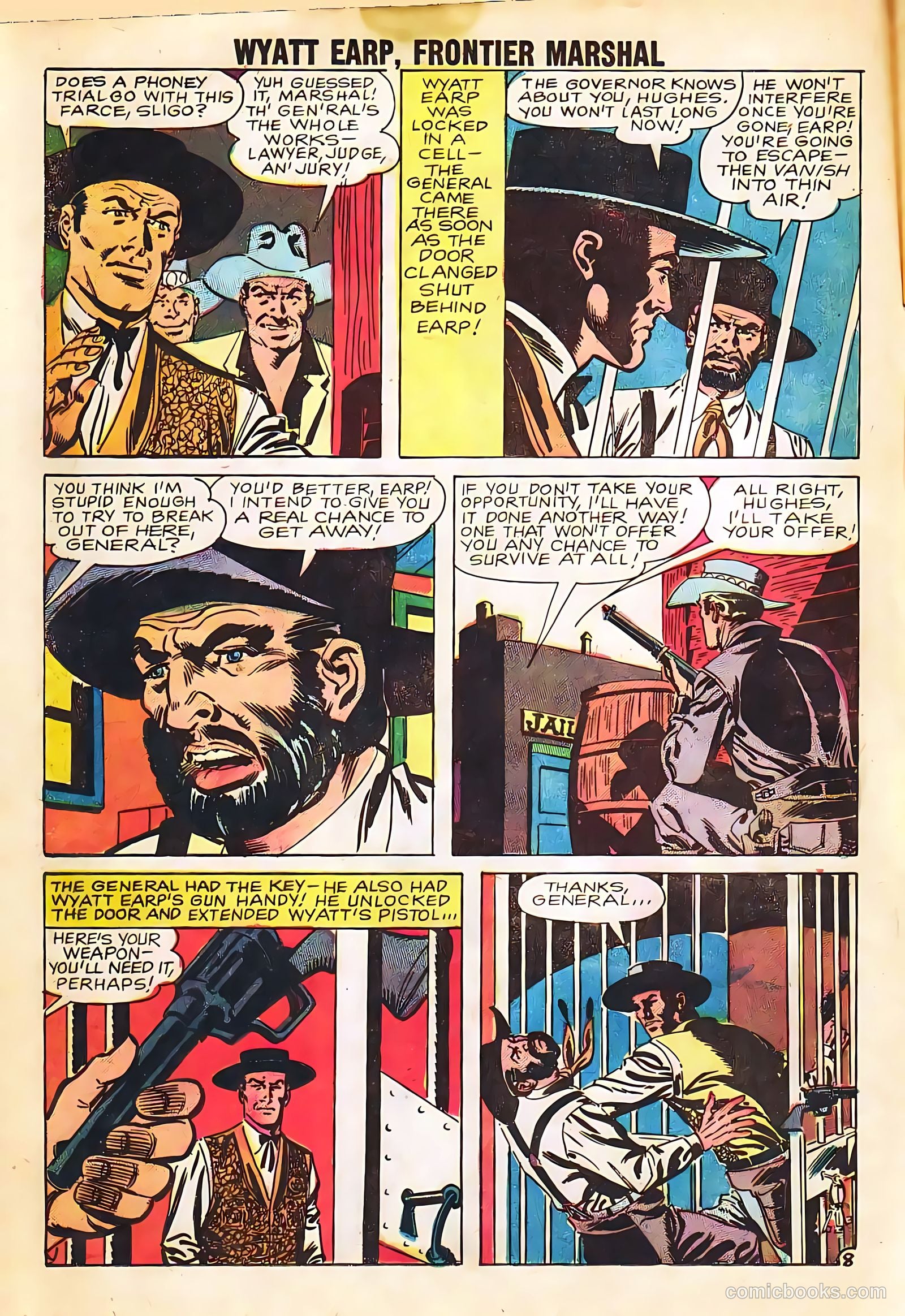Wyatt Earp, Frontier Marshal #24 — page 12 of 36