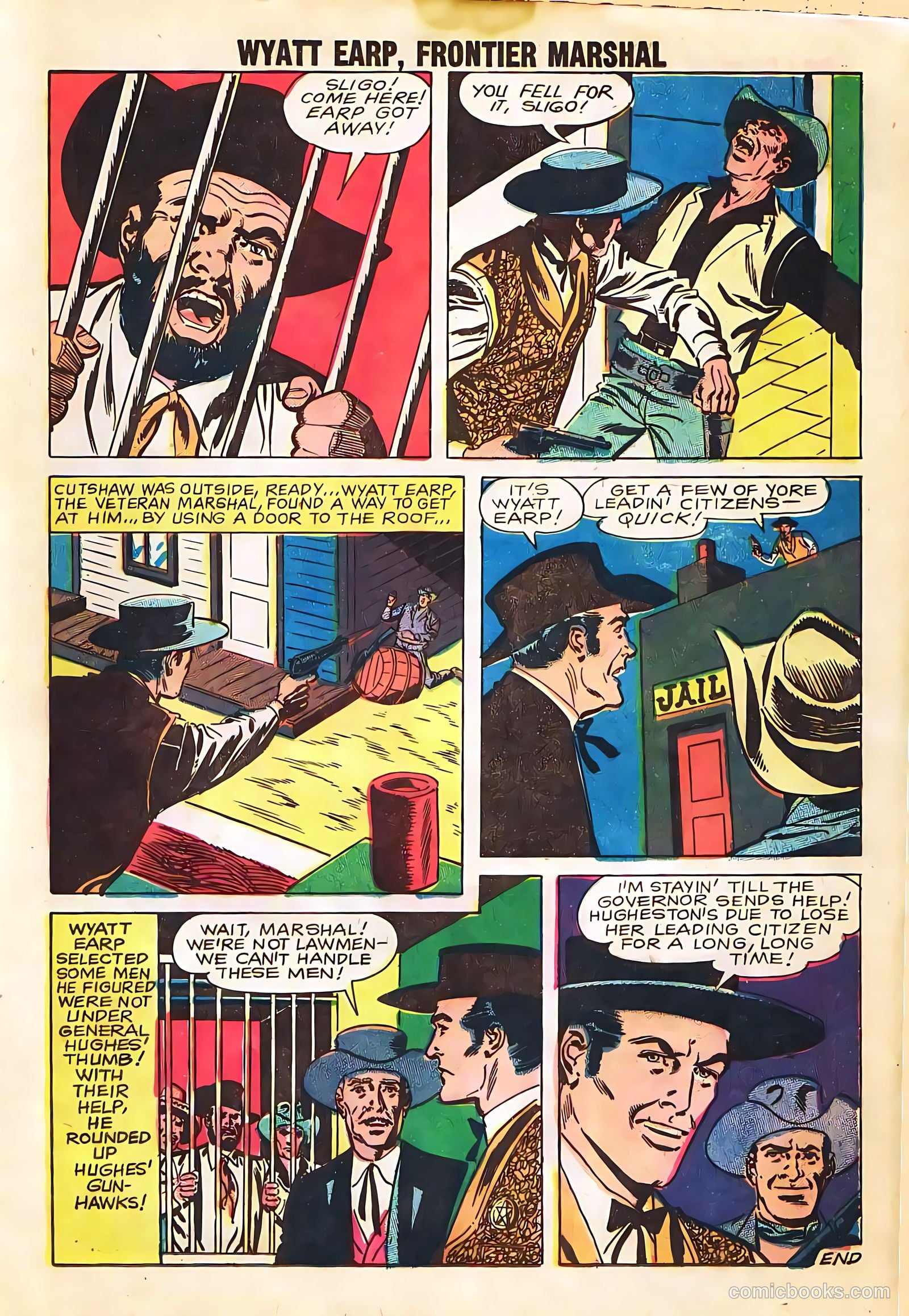Wyatt Earp, Frontier Marshal #24 — page 13 of 36